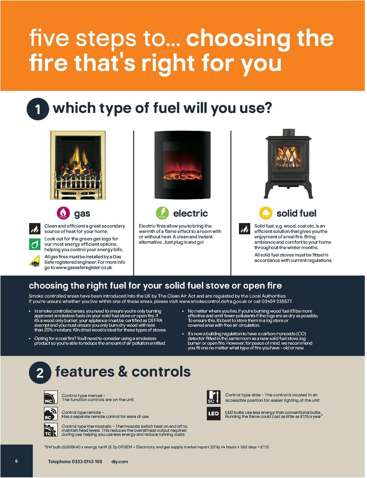 B&Q Fire Collections Offers from 13 September