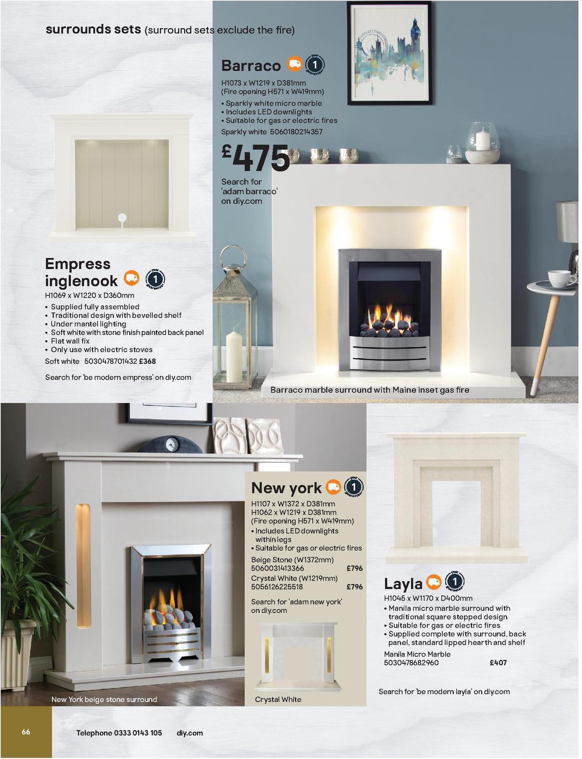 B&Q Fire Collections Offers from 13 September