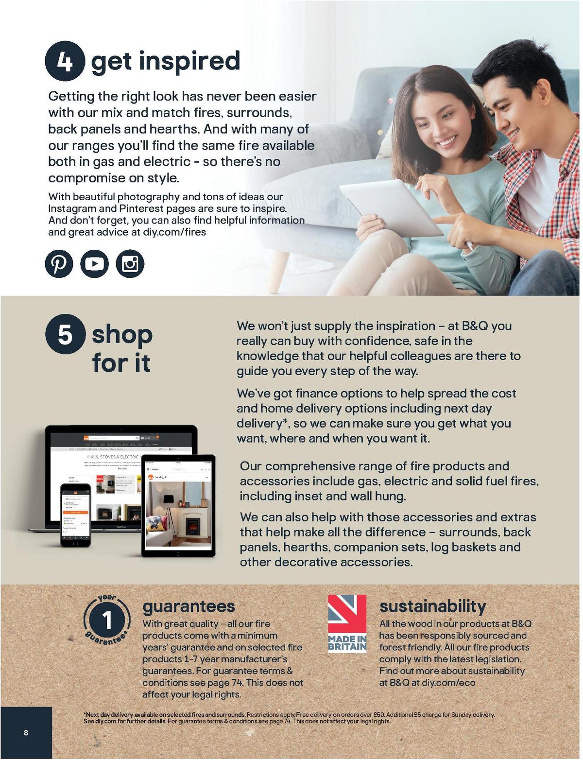 B&Q Fire Collections Offers from 13 September