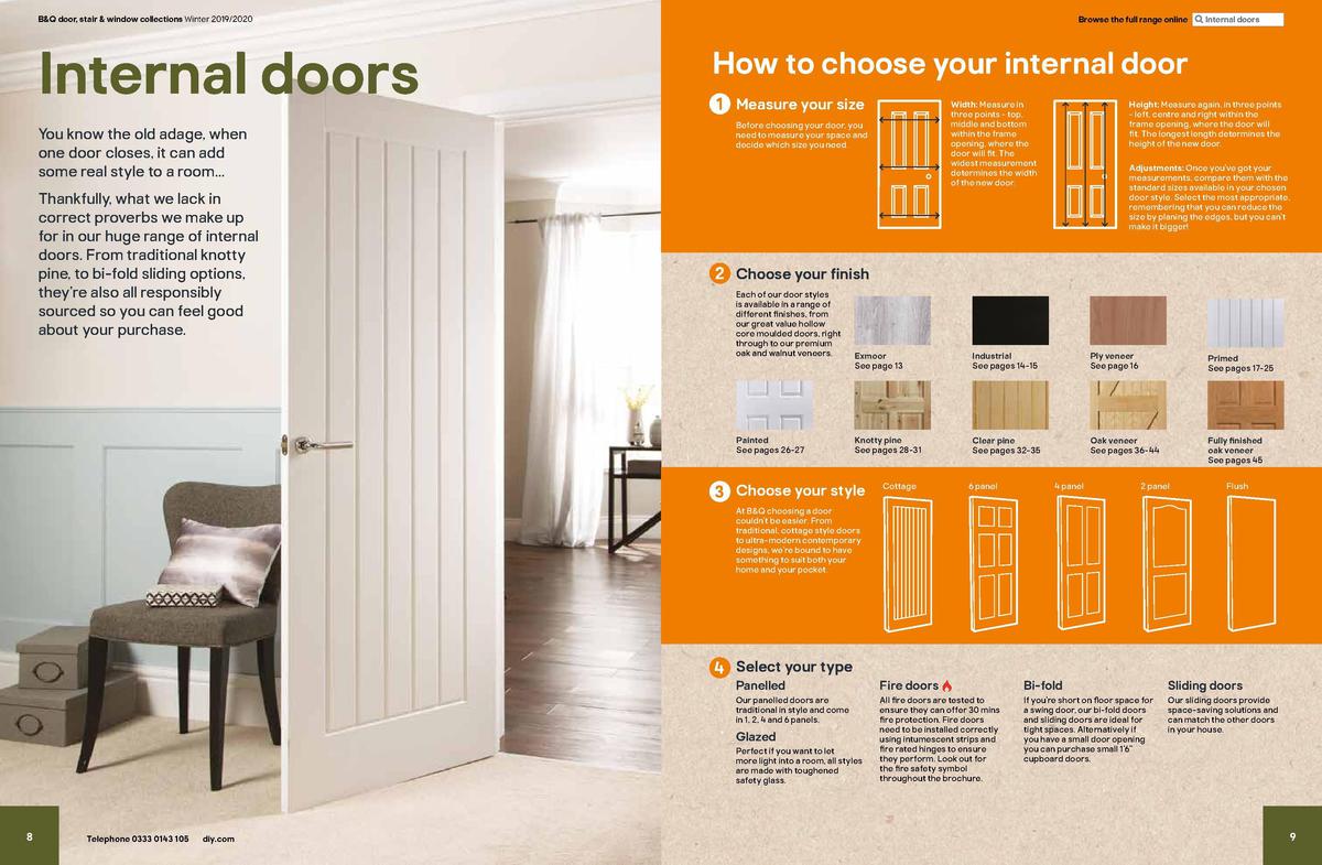 B&Q Door, Stair & Window Collections Offers from 1 December