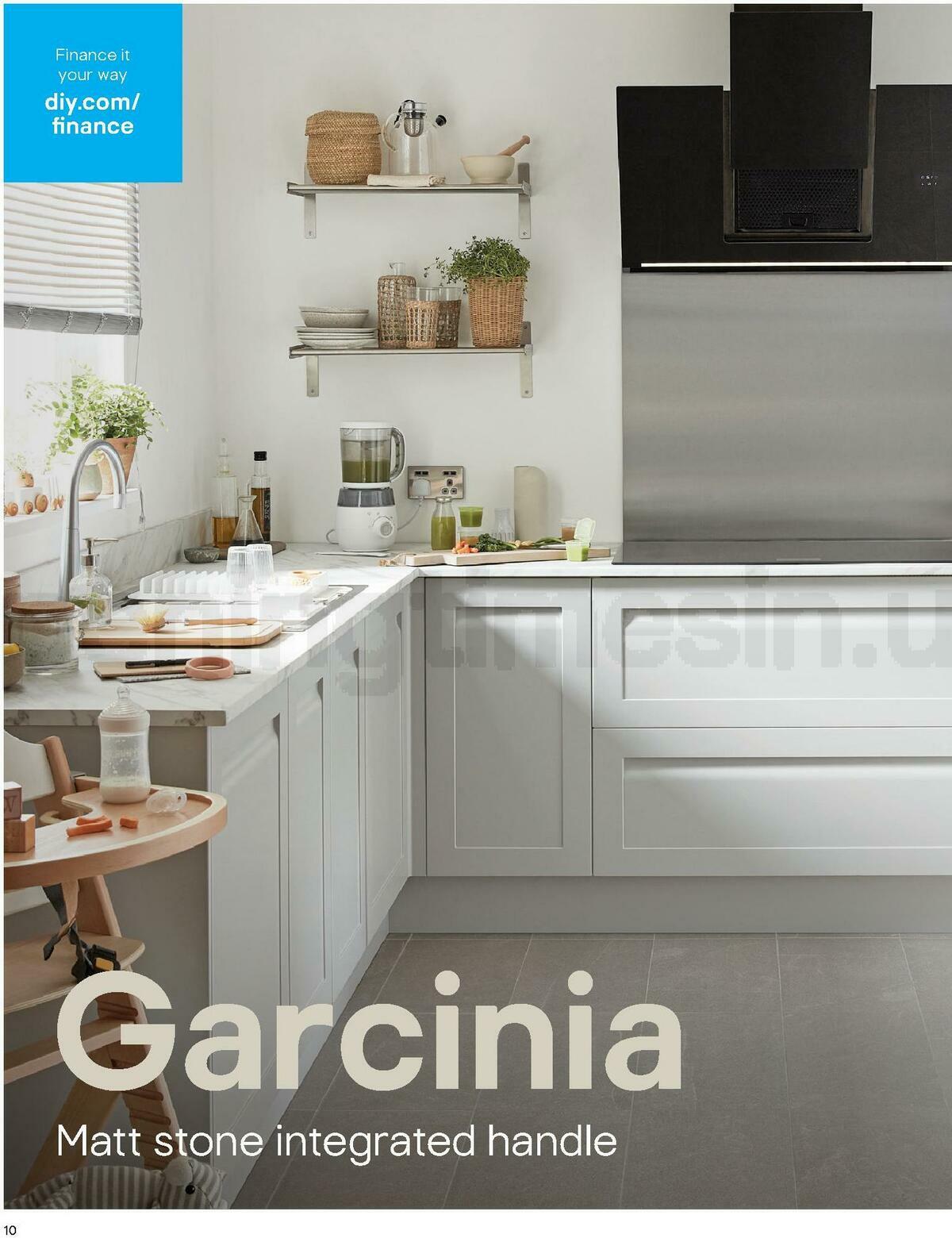 B&Q Kitchen Collections Offers from 15 September
