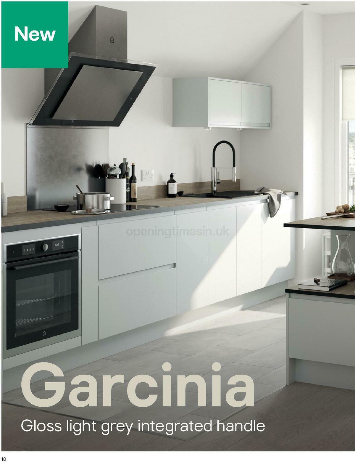 B&Q Kitchen Collections Offers from 15 September