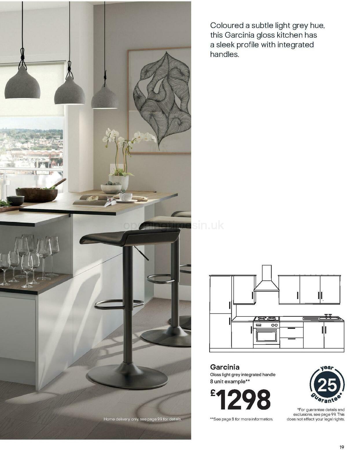 B&Q Kitchen Collections Offers from 15 September