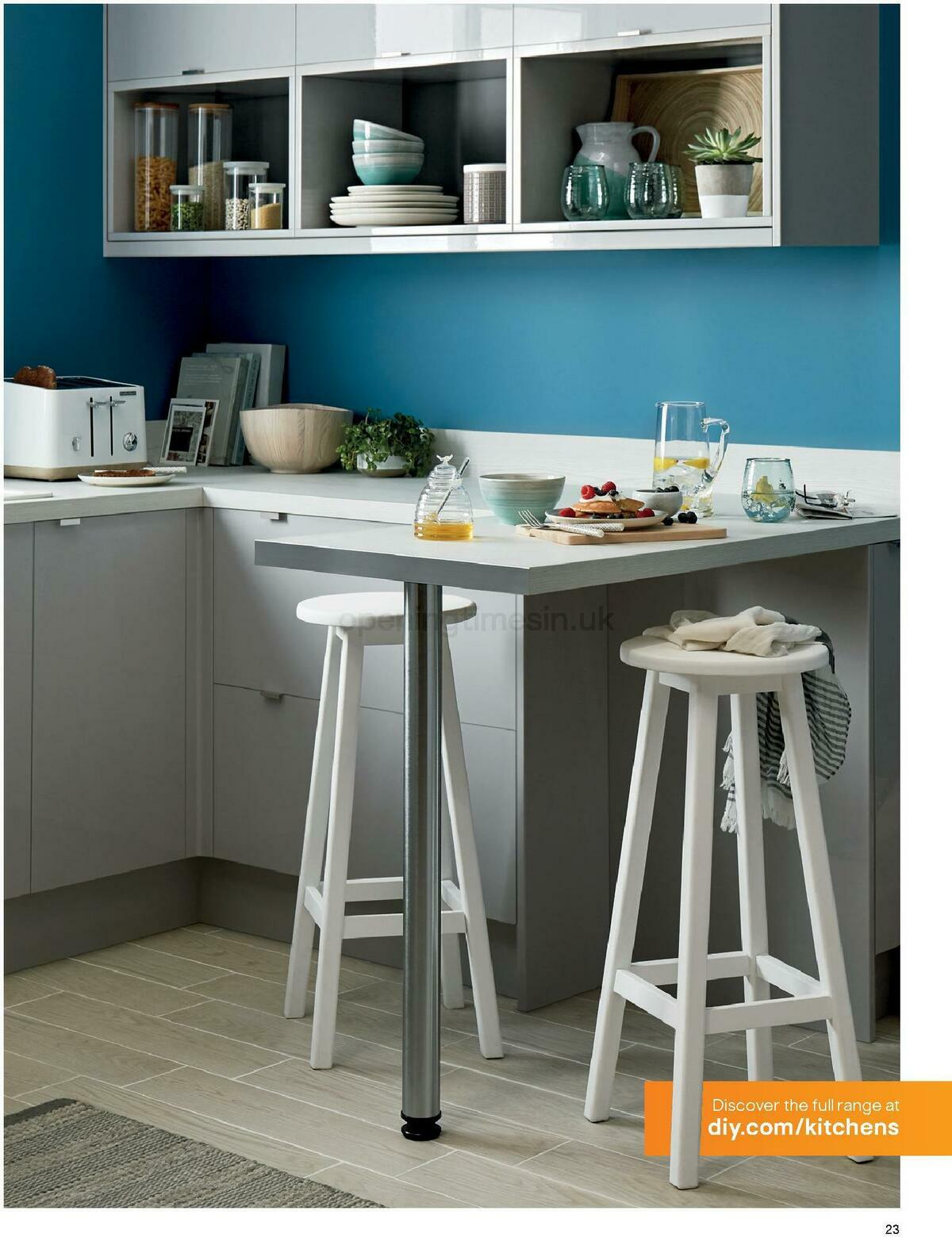 B&Q Kitchen Collections Offers from 15 September