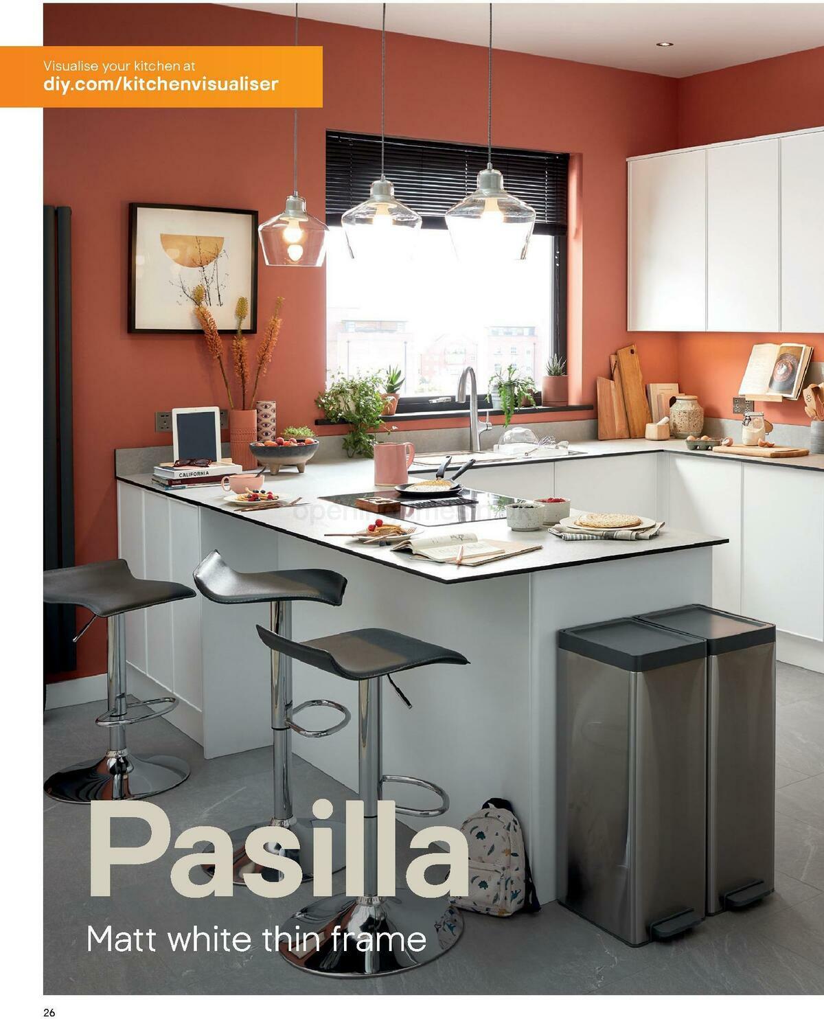 B&Q Kitchen Collections Offers from 15 September