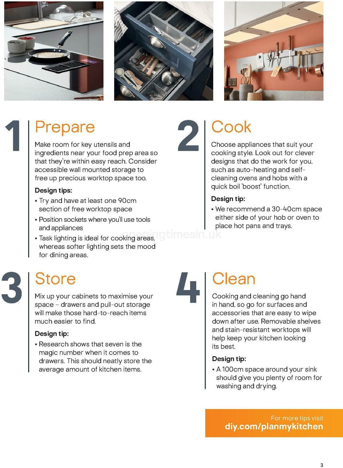 B&Q Kitchen Collections Offers from 15 September