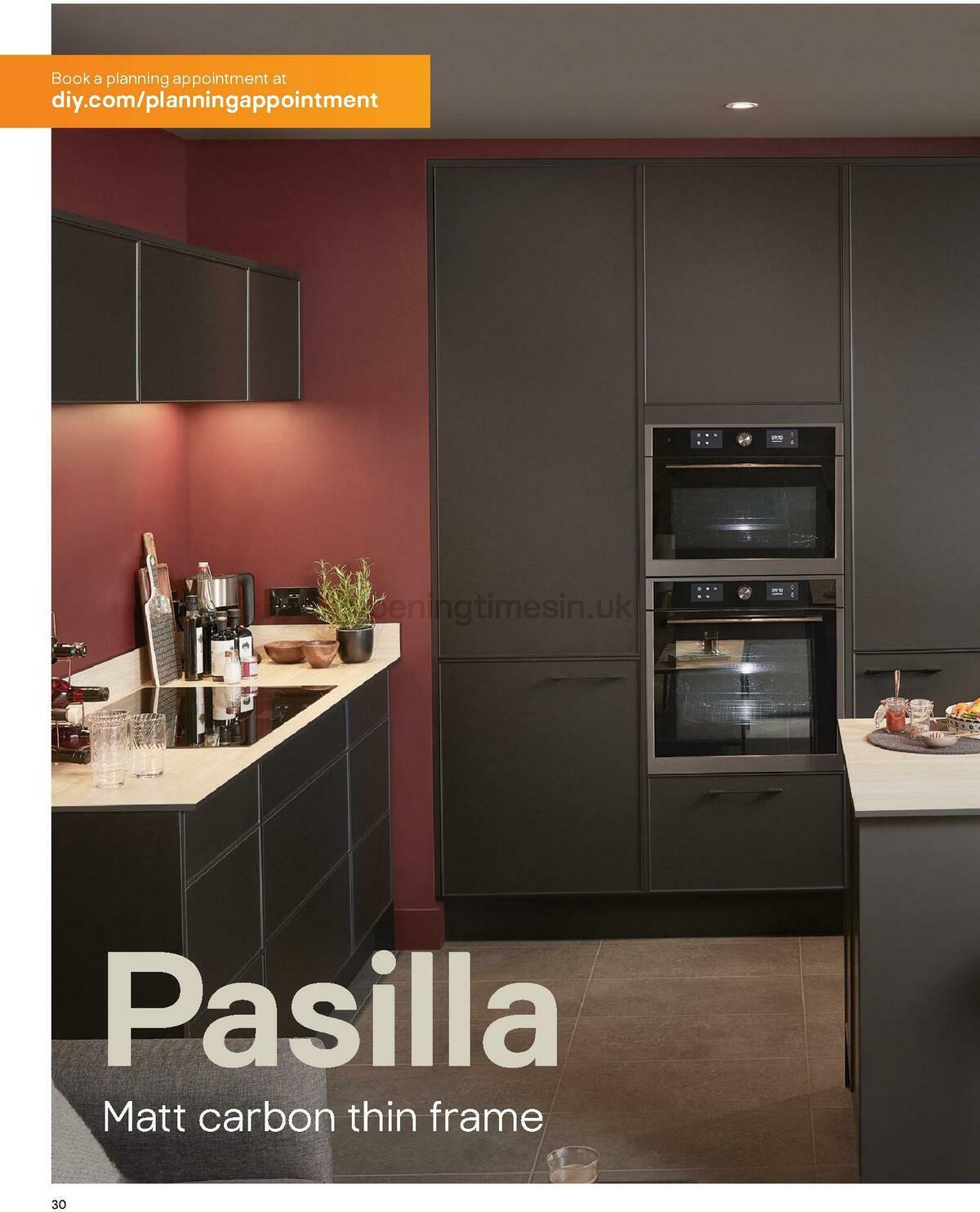 B&Q Kitchen Collections Offers from 15 September
