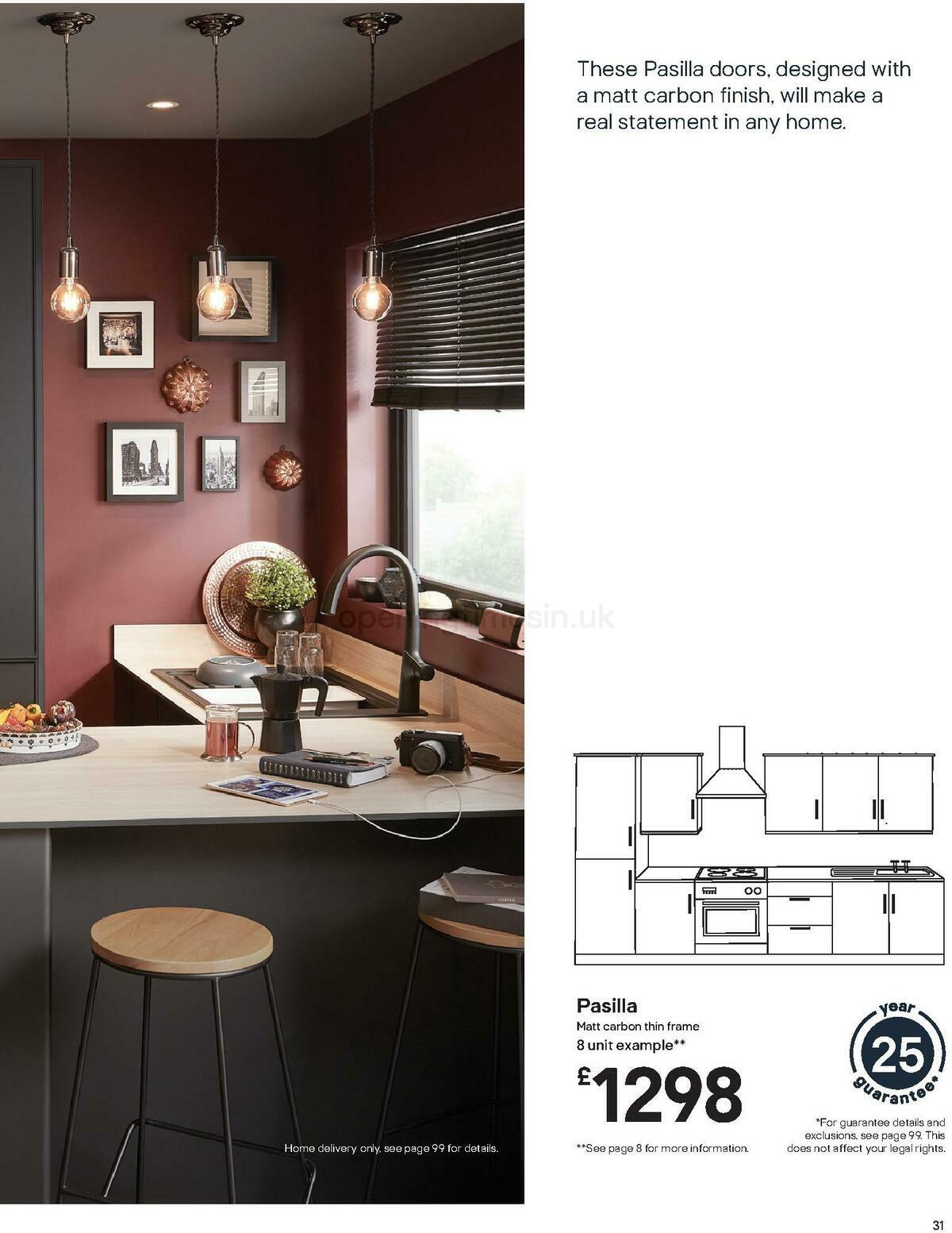 B&Q Kitchen Collections Offers from 15 September