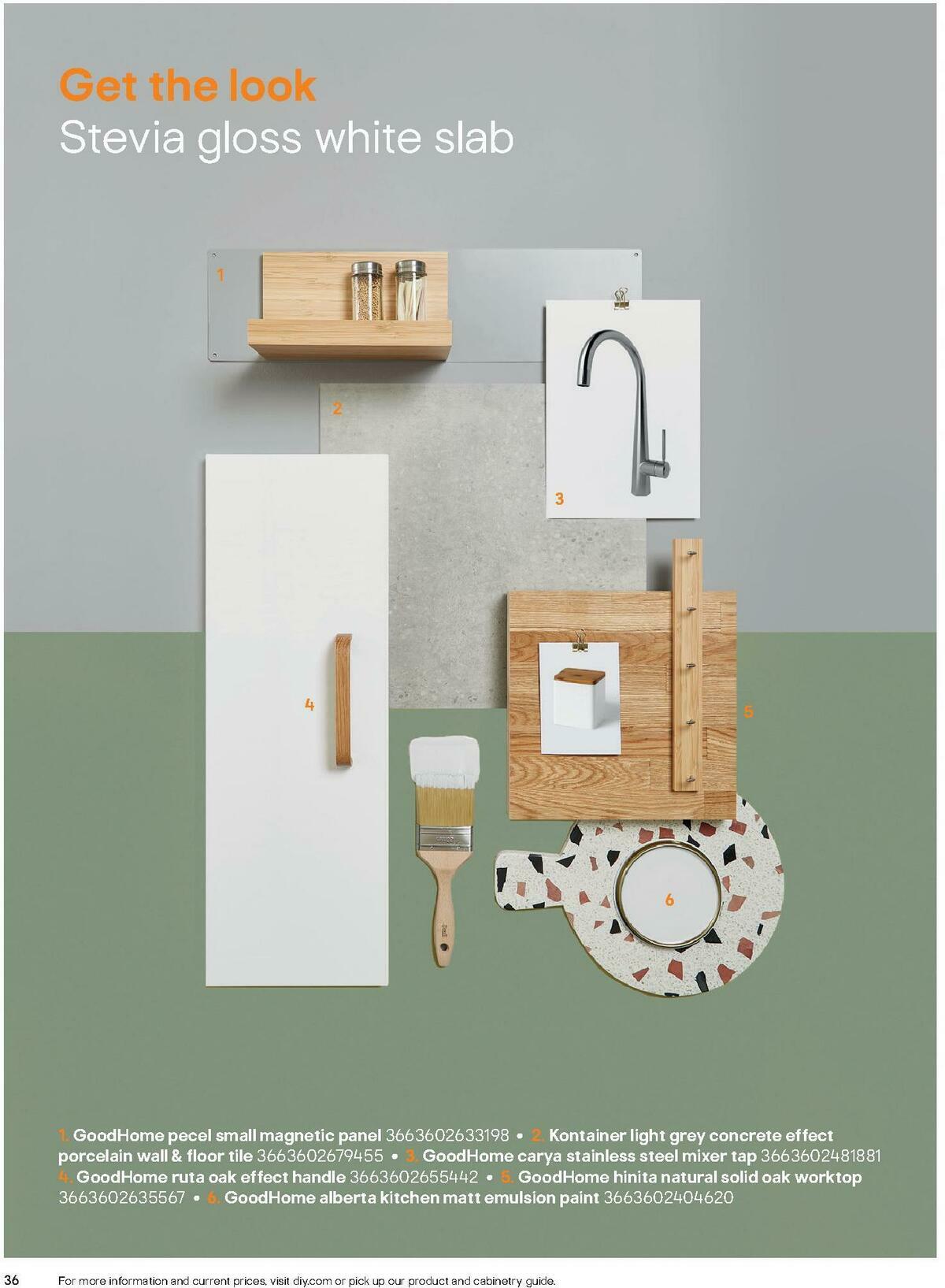 B&Q Kitchen Collections Offers from 15 September