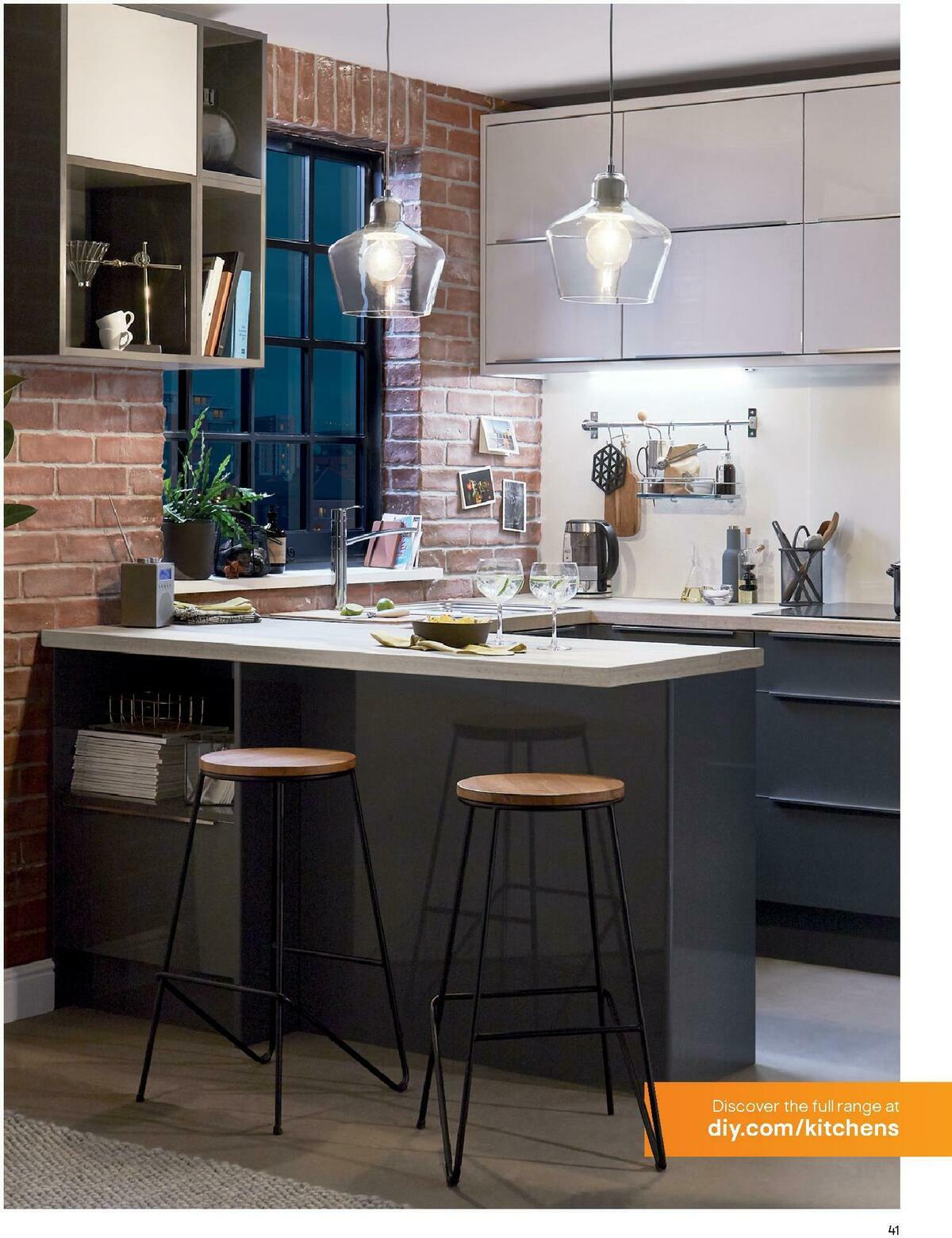 B&Q Kitchen Collections Offers from 15 September