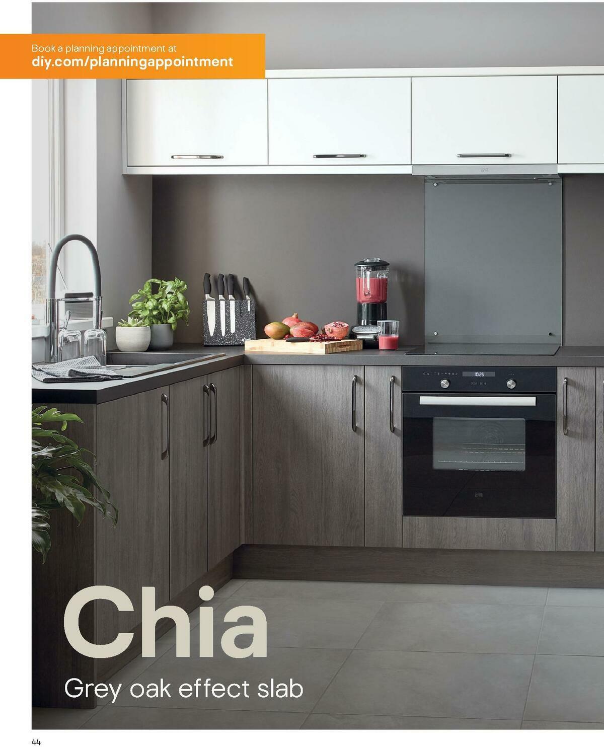 B&Q Kitchen Collections Offers from 15 September