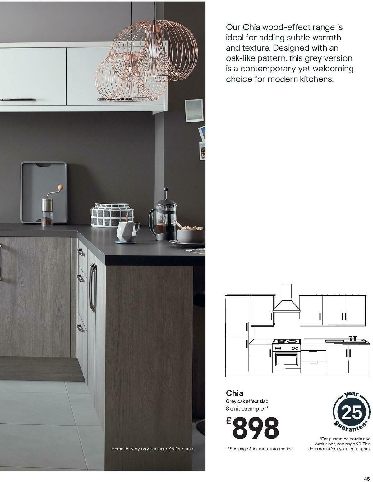 B&Q Kitchen Collections Offers from 15 September