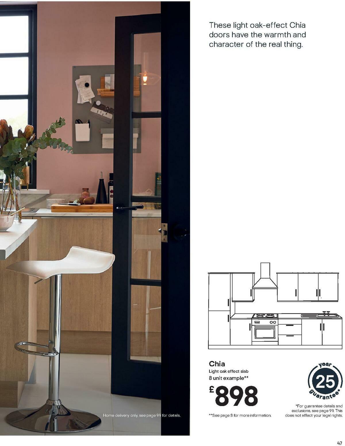 B&Q Kitchen Collections Offers from 15 September