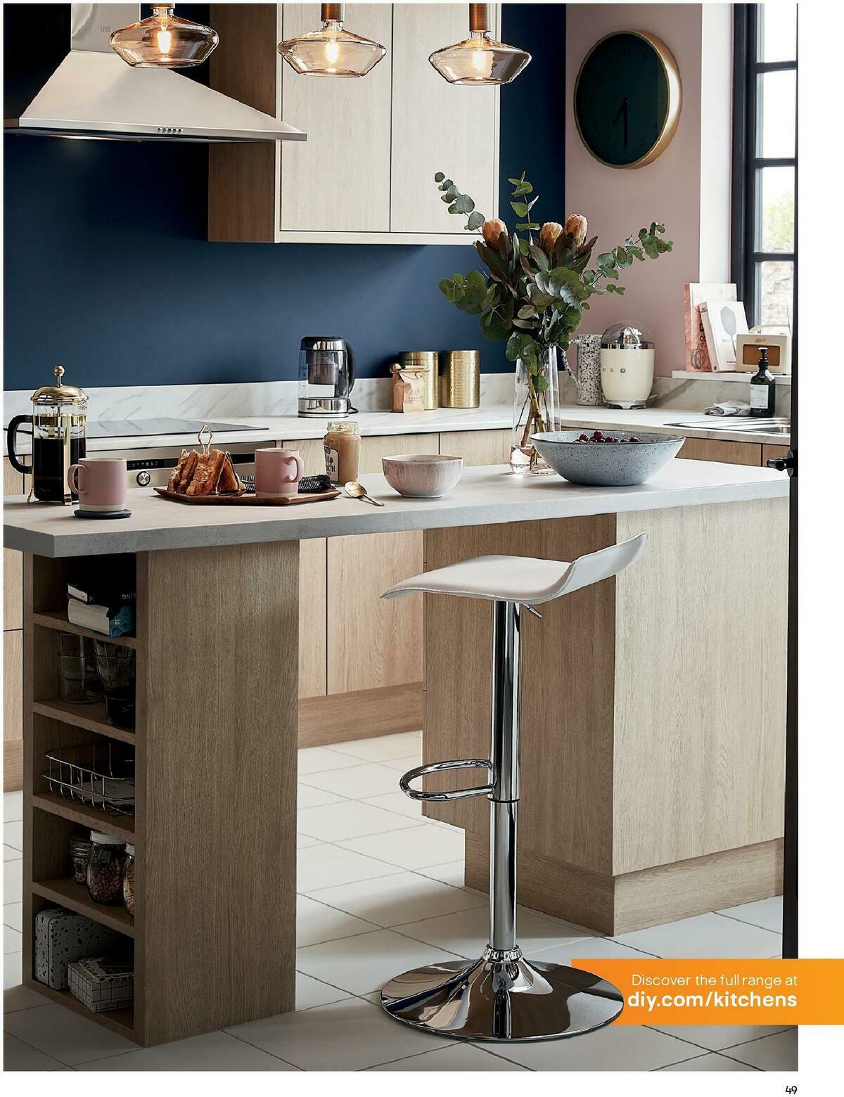 B&Q Kitchen Collections Offers from 15 September