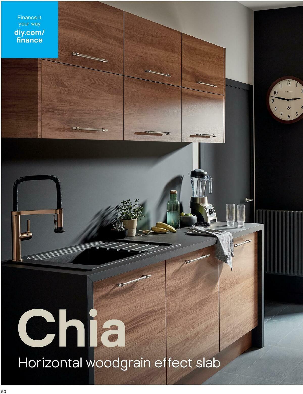 B&Q Kitchen Collections Offers from 15 September