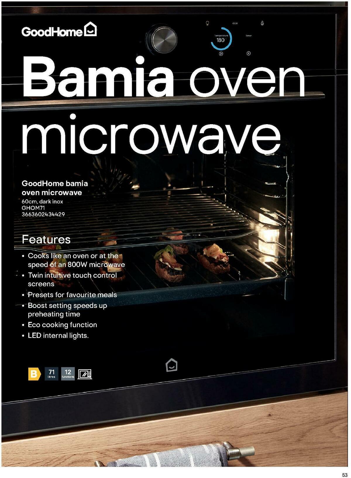 B&Q Kitchen Collections Offers from 15 September