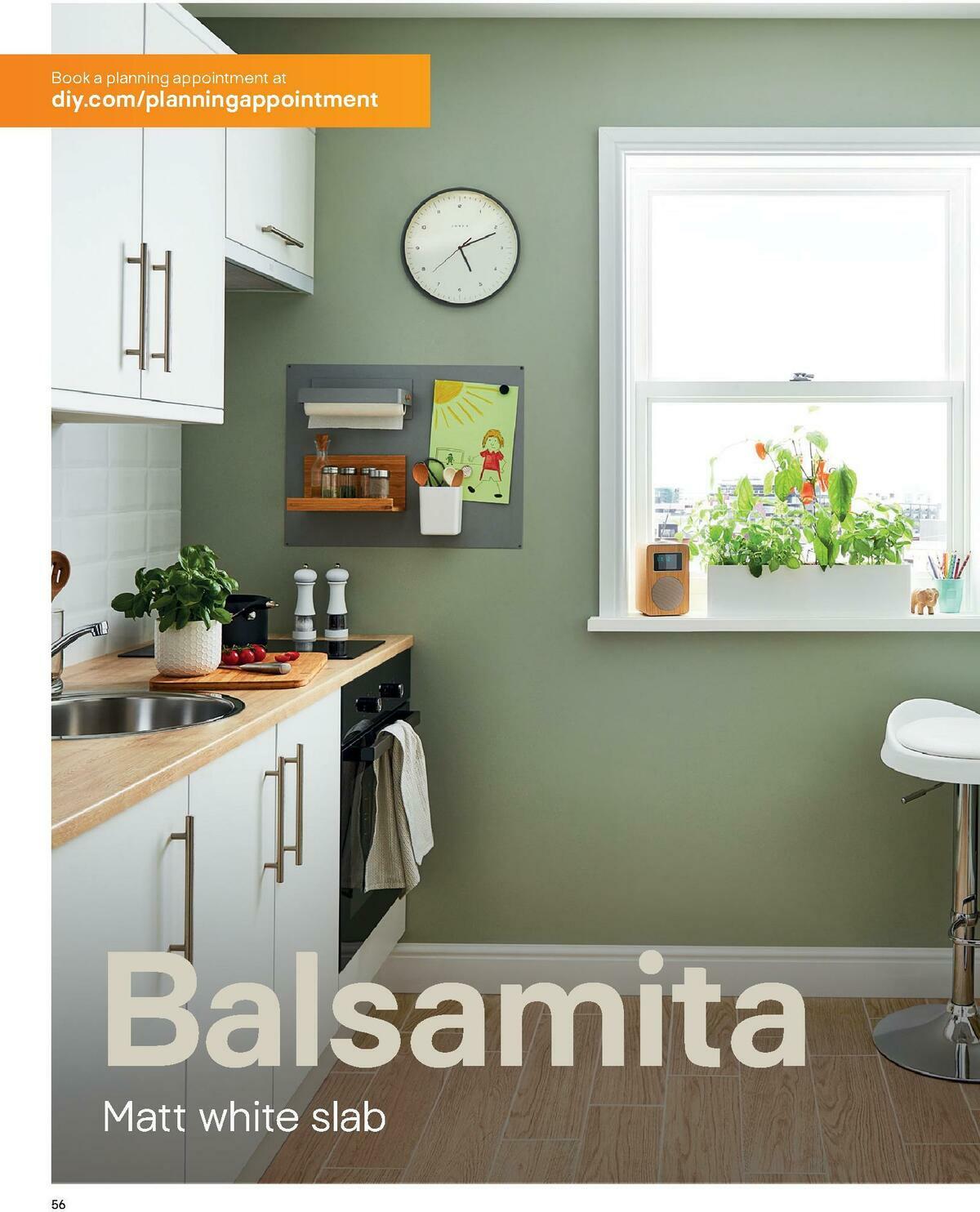 B&Q Kitchen Collections Offers from 15 September