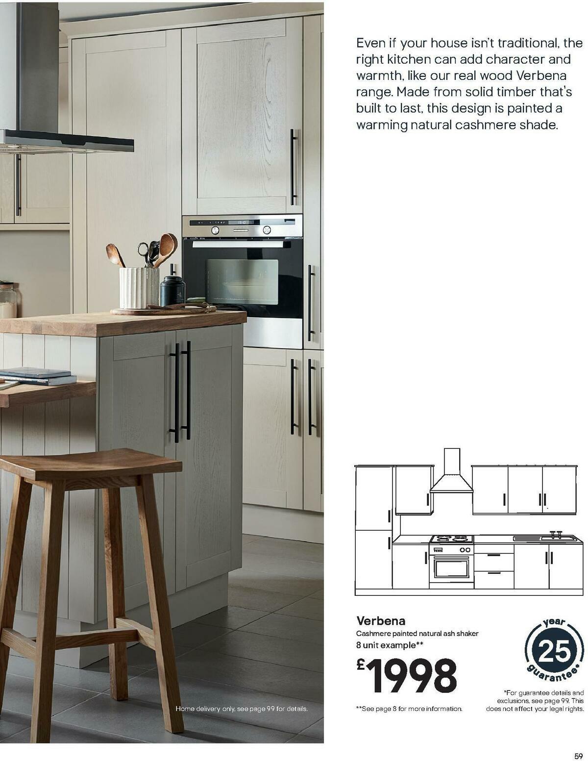 B&Q Kitchen Collections Offers from 15 September