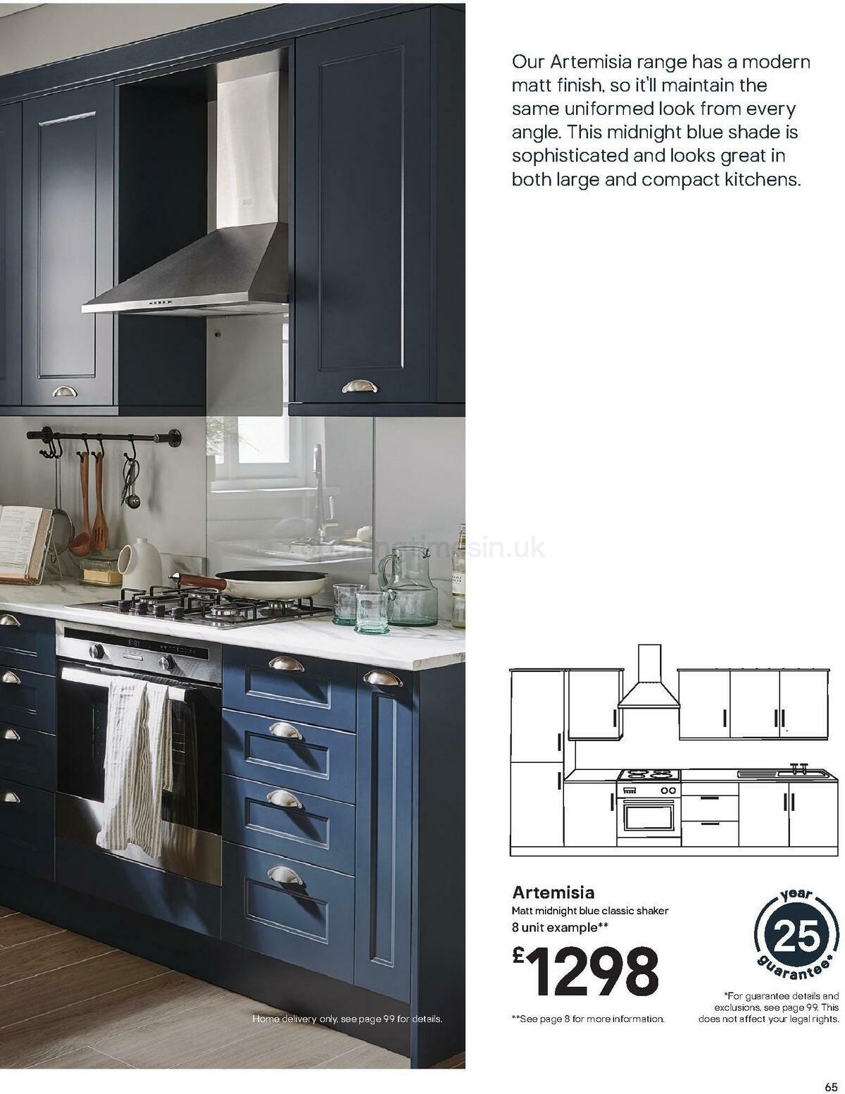 B&Q Kitchen Collections Offers from 15 September