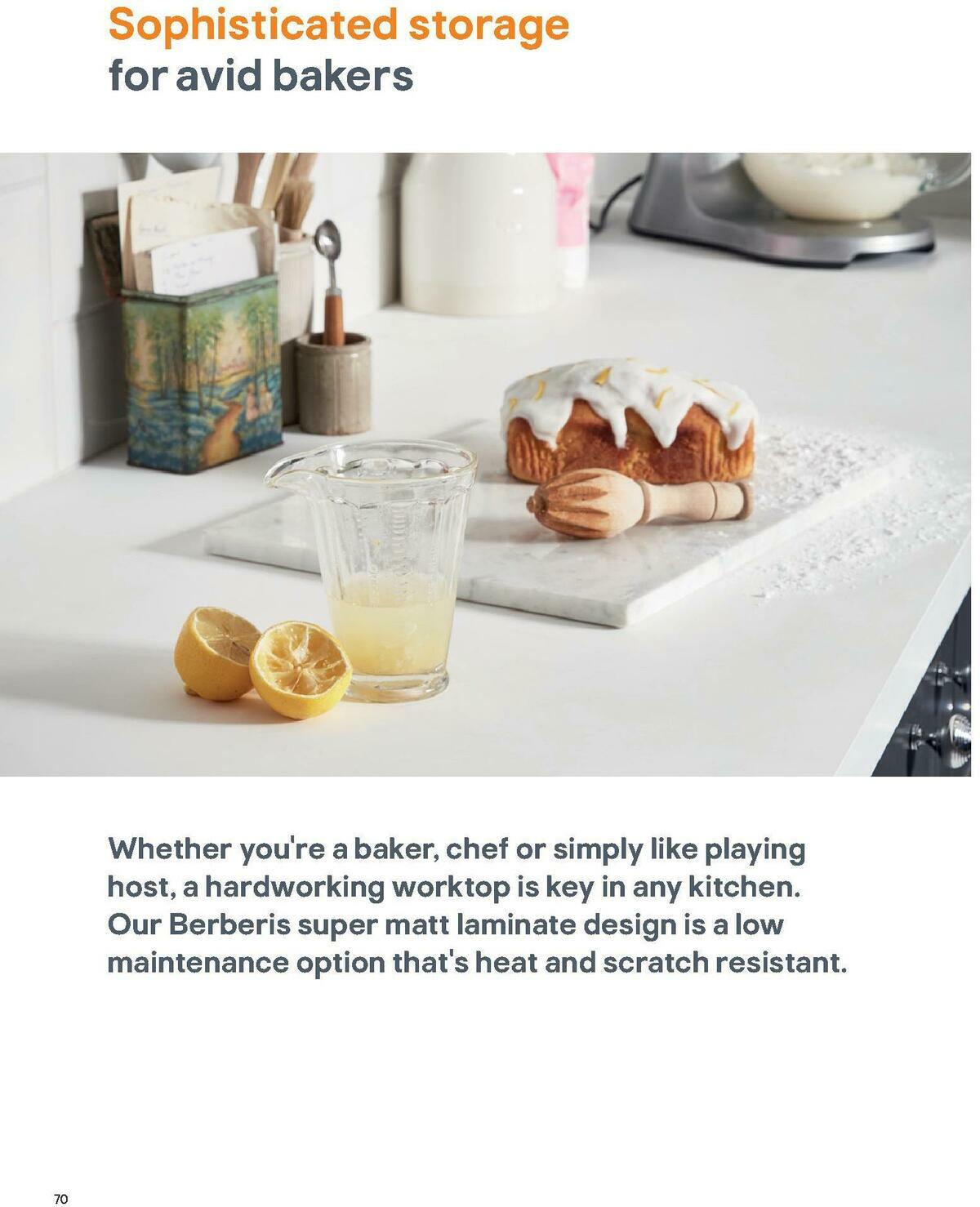 B&Q Kitchen Collections Offers from 15 September