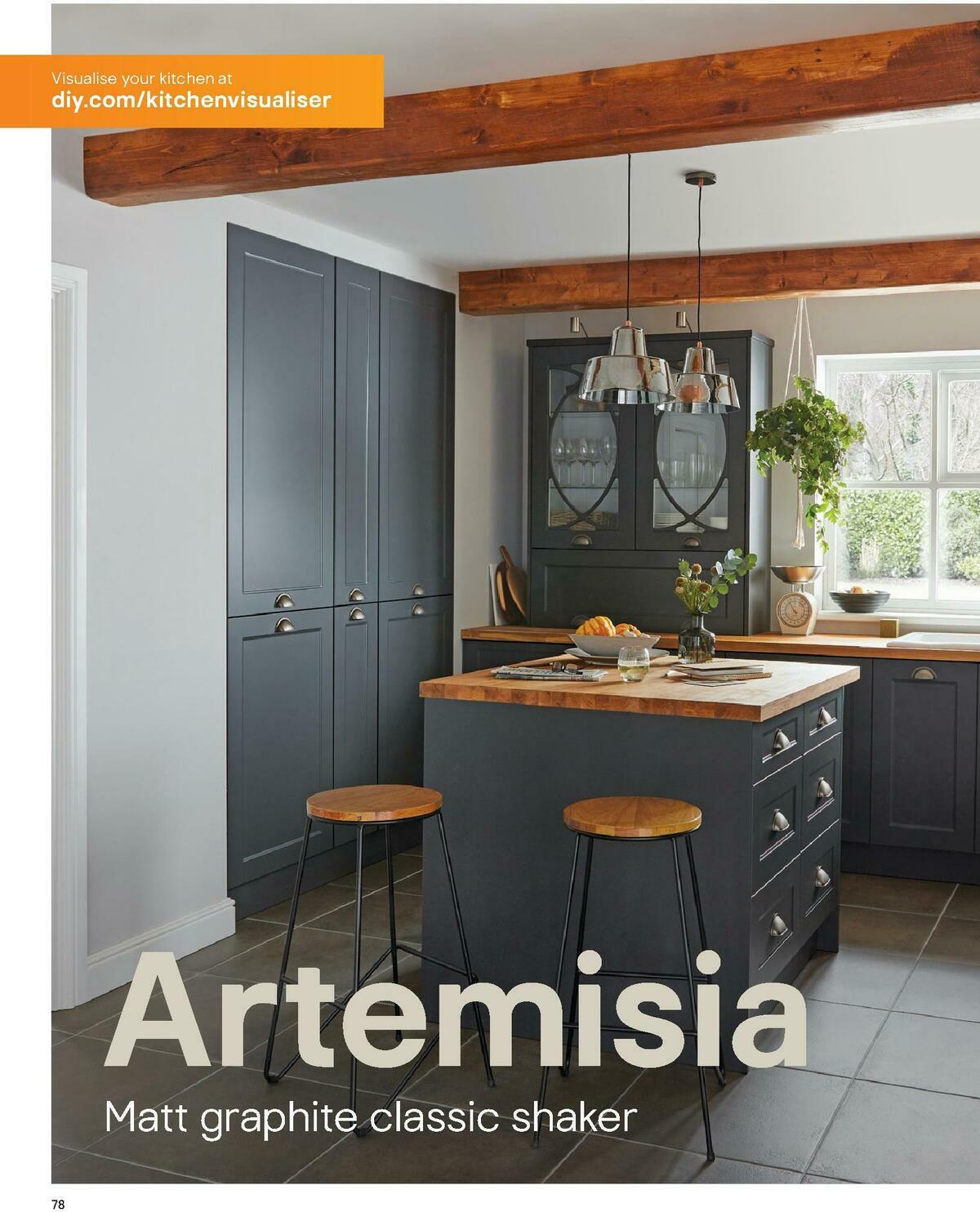 B&Q Kitchen Collections Offers from 15 September