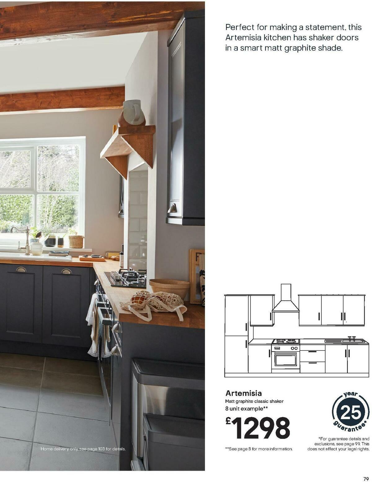 B&Q Kitchen Collections Offers from 15 September