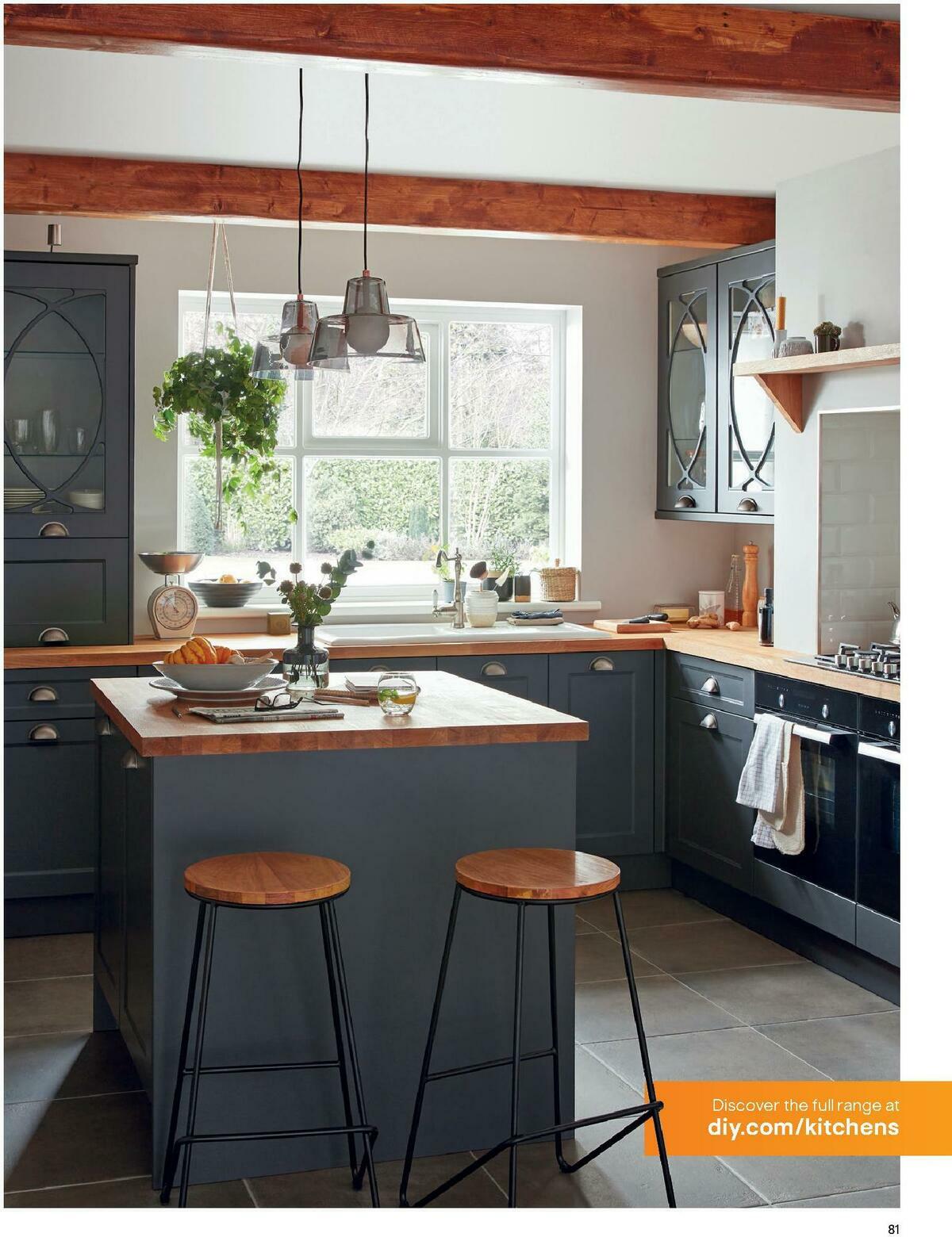 B&Q Kitchen Collections Offers from 15 September