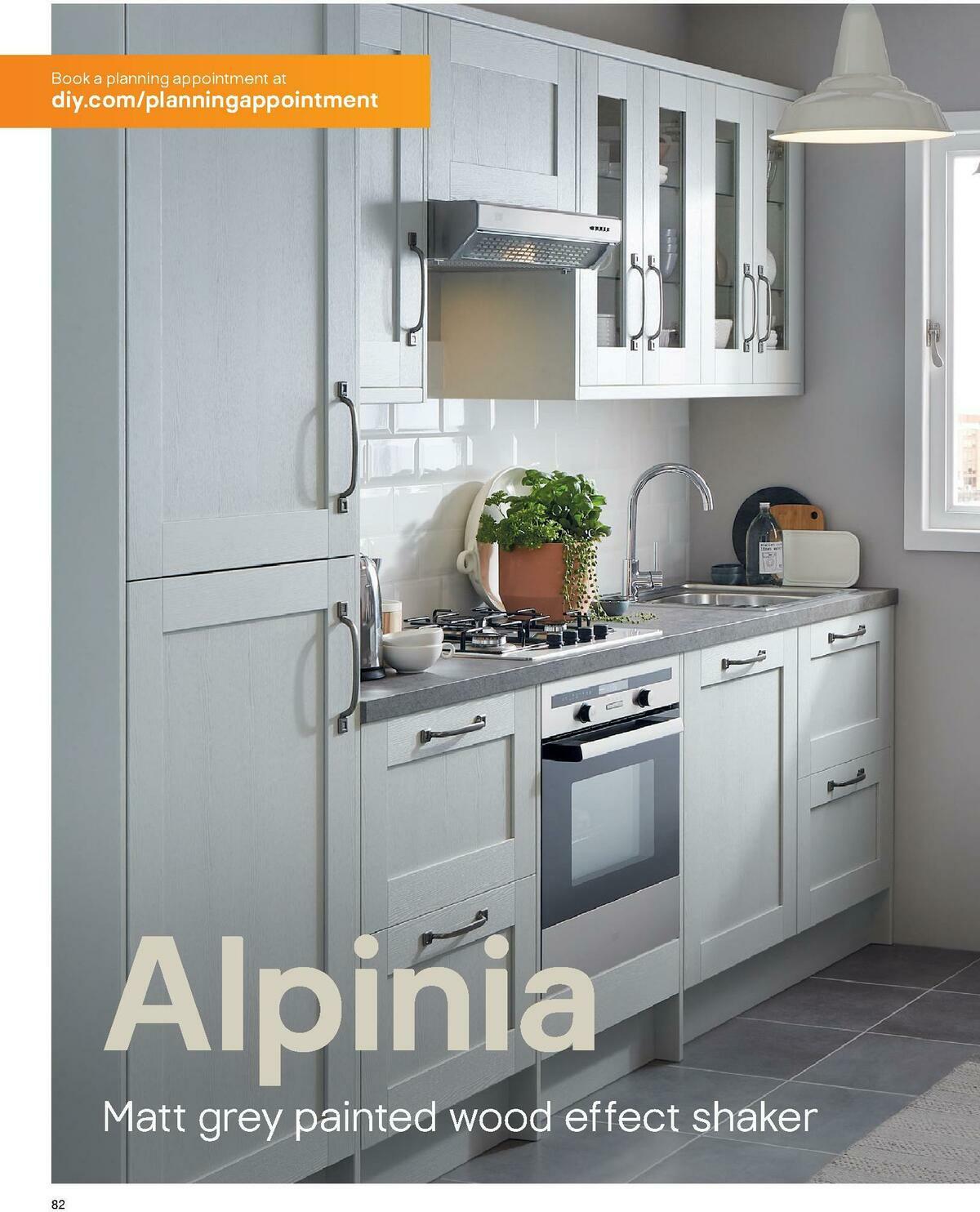 B&Q Kitchen Collections Offers from 15 September