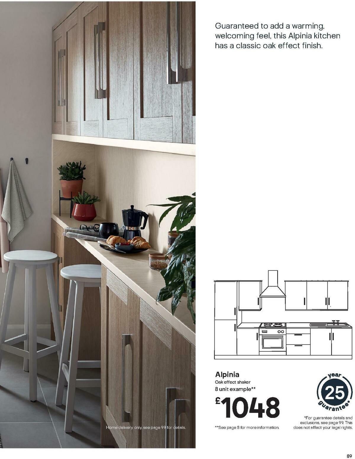 B&Q Kitchen Collections Offers from 15 September