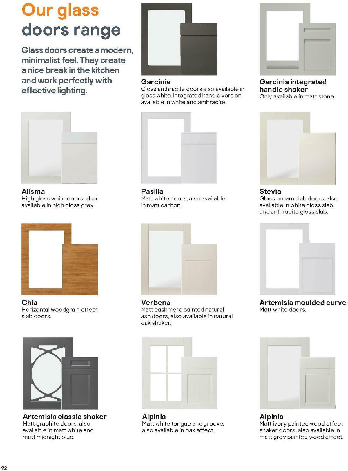 B&Q Kitchen Collections Offers from 15 September