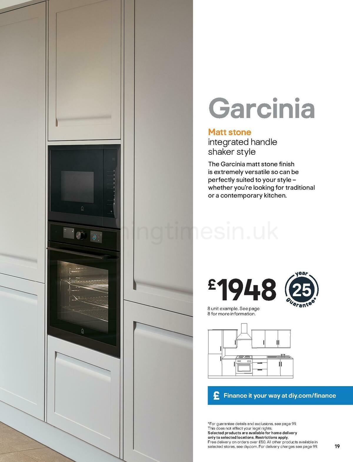 B&Q Kitchens Inspiration Offers from 1 June