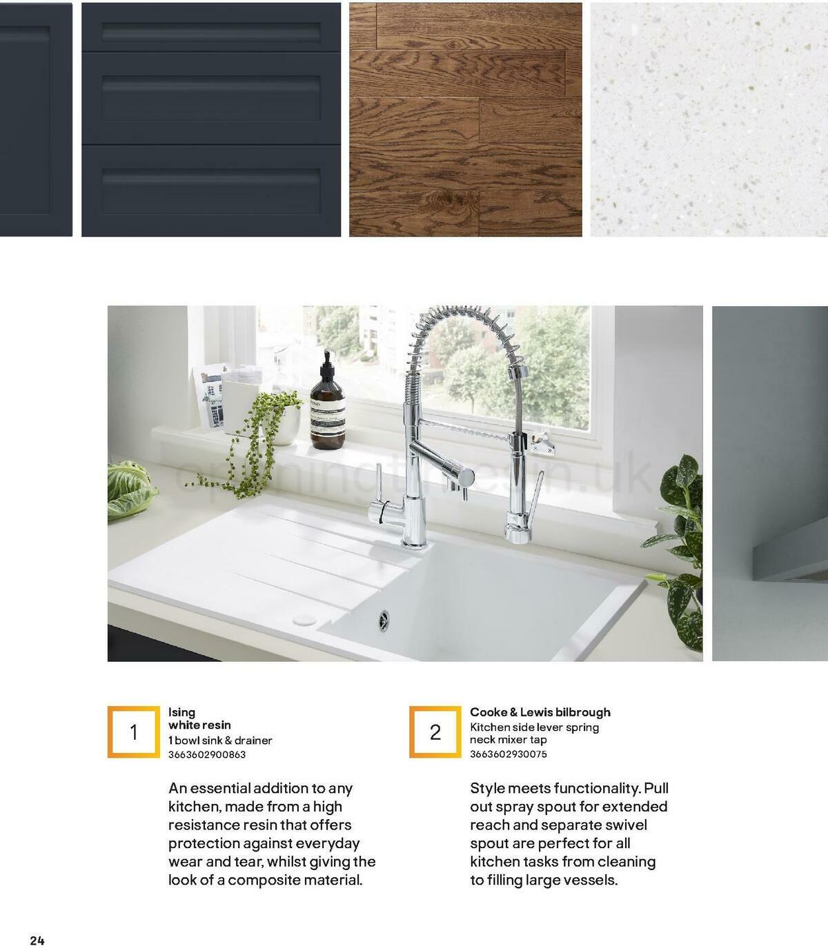 B&Q Kitchens Inspiration Offers from 1 June