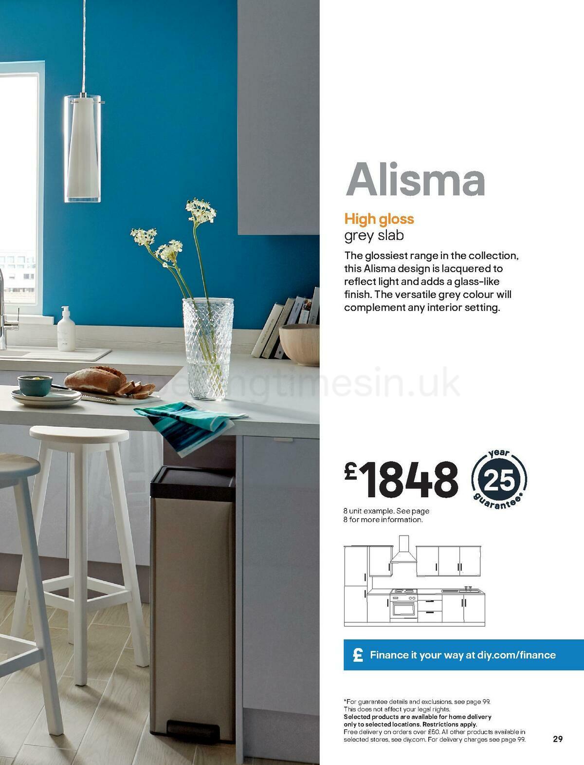 B&Q Kitchens Inspiration Offers from 1 June