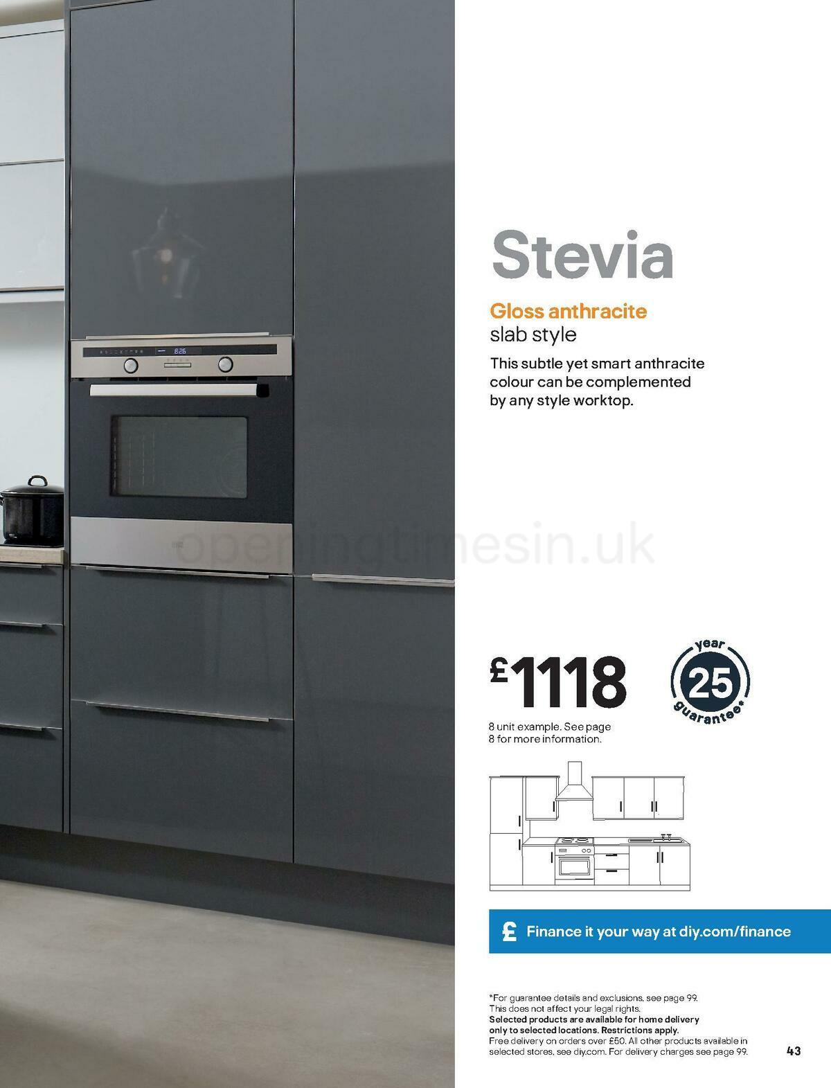 B&Q Kitchens Inspiration Offers from 1 June