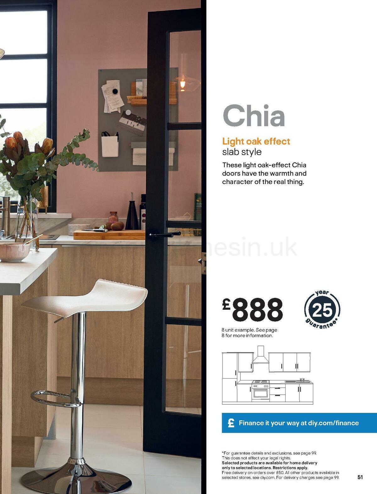 B&Q Kitchens Inspiration Offers from 1 June