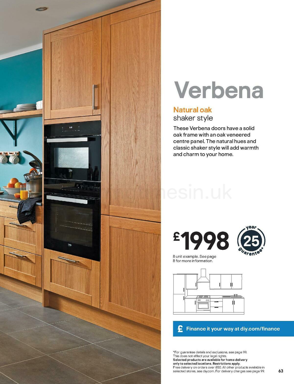 B&Q Kitchens Inspiration Offers from 1 June