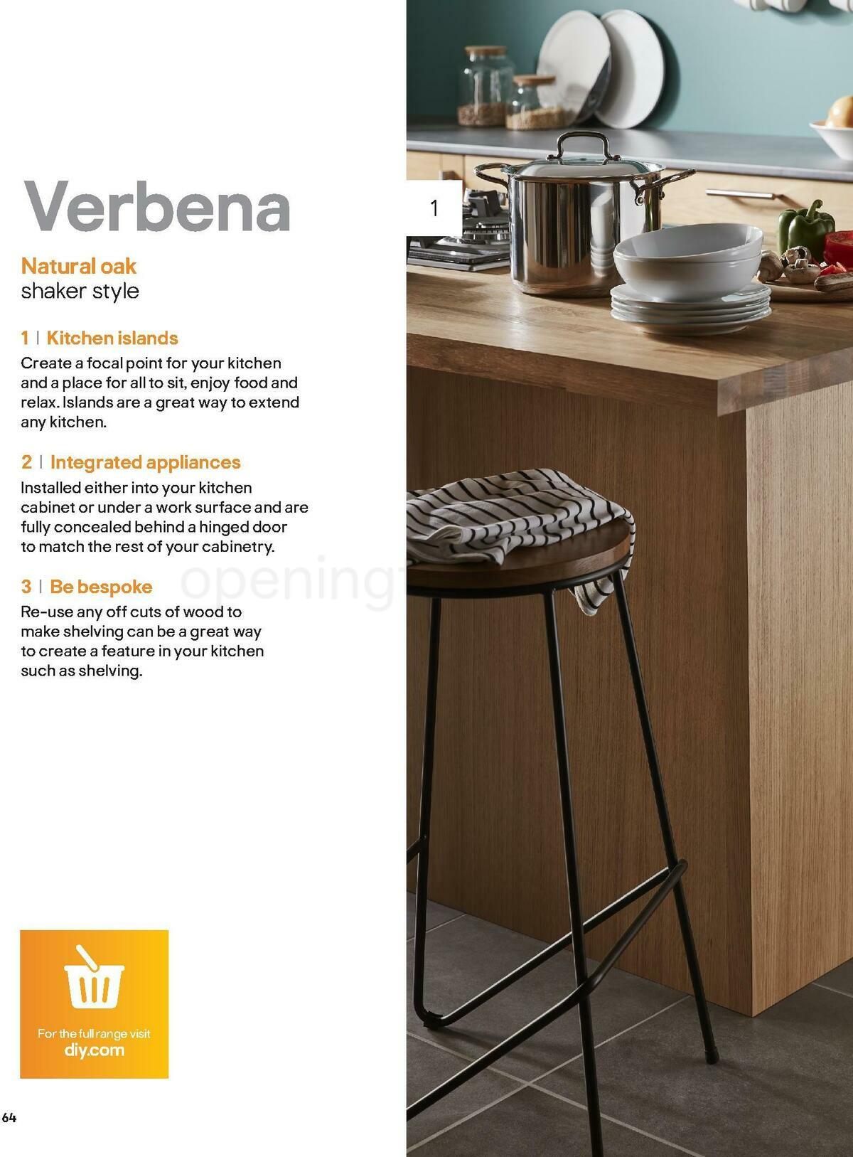 B&Q Kitchens Inspiration Offers from 1 June