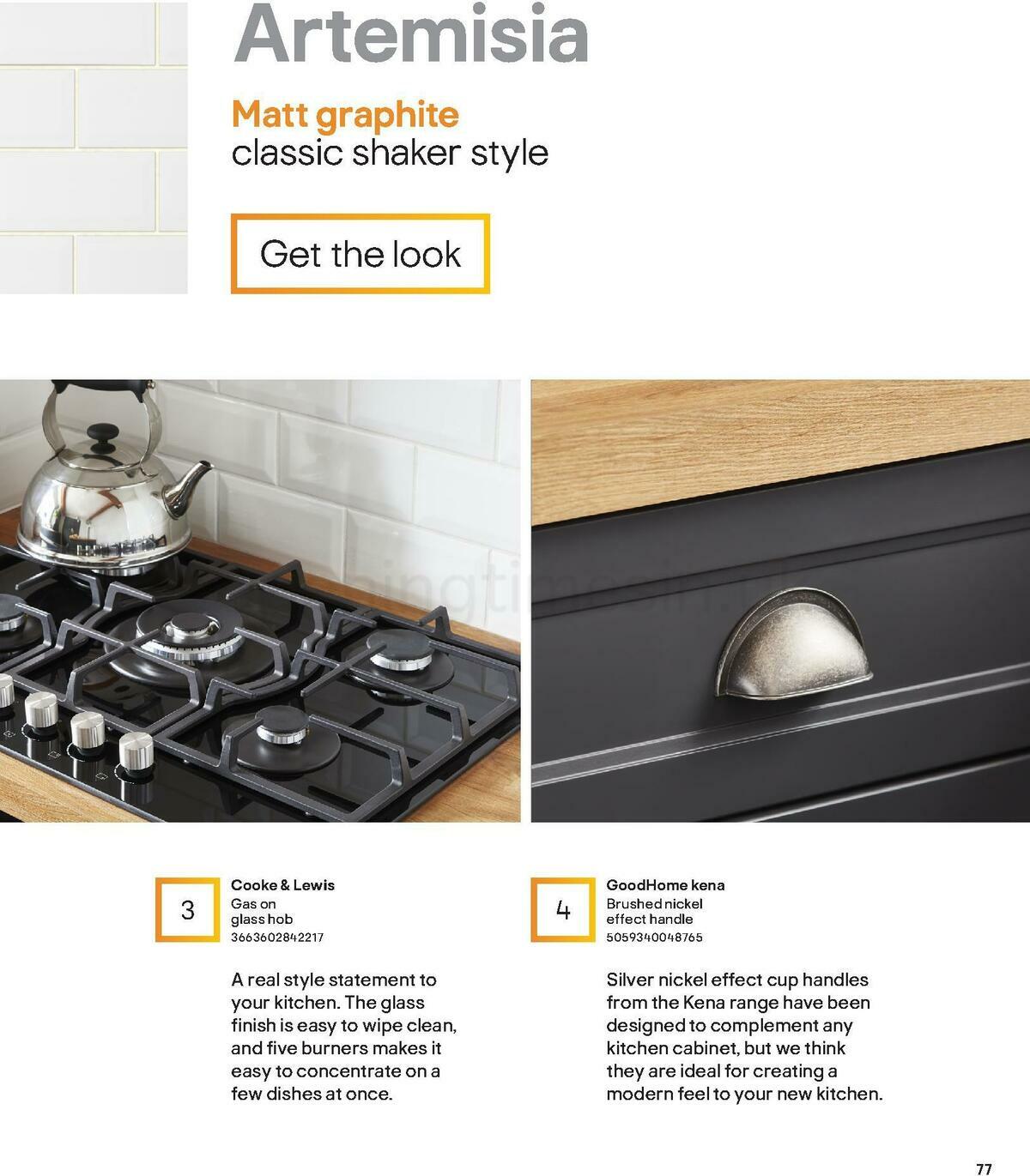 B&Q Kitchens Inspiration Offers from 1 June