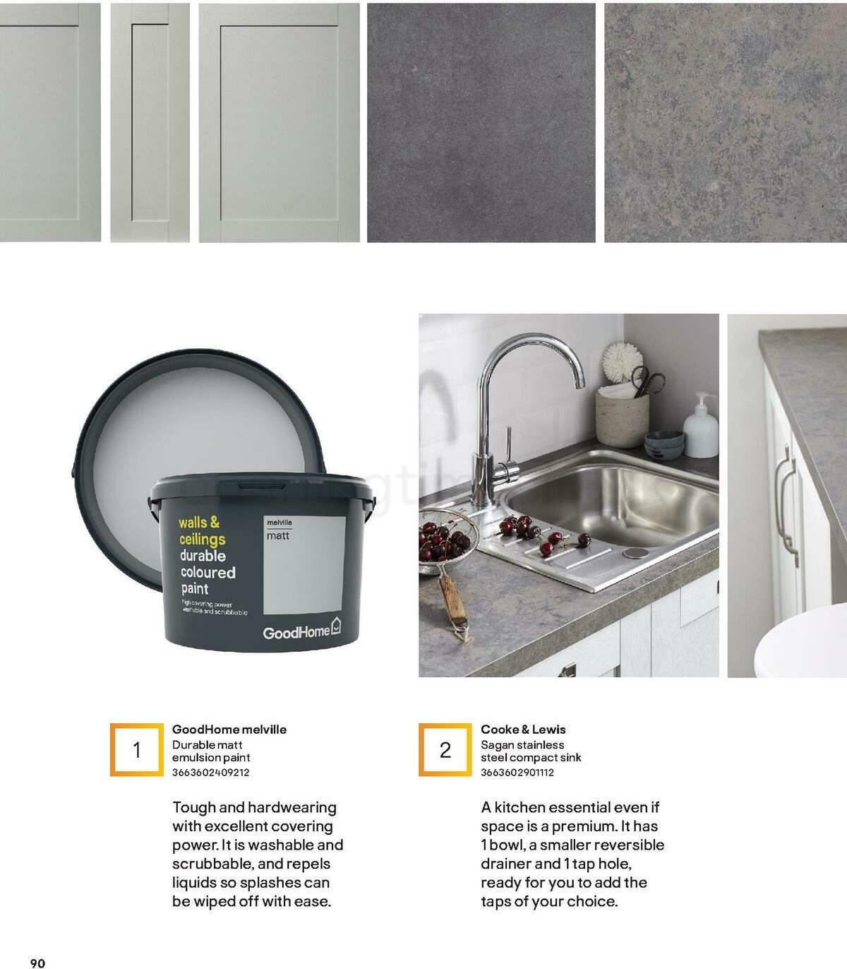 B&Q Kitchens Inspiration Offers from 1 June