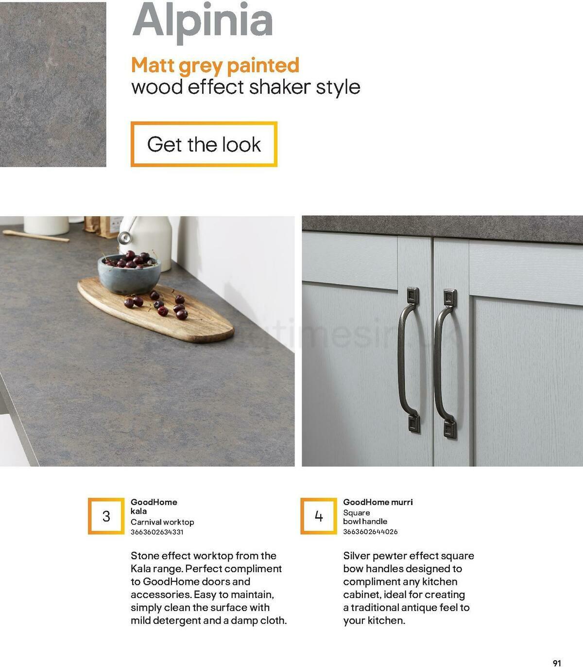 B&Q Kitchens Inspiration Offers from 1 June