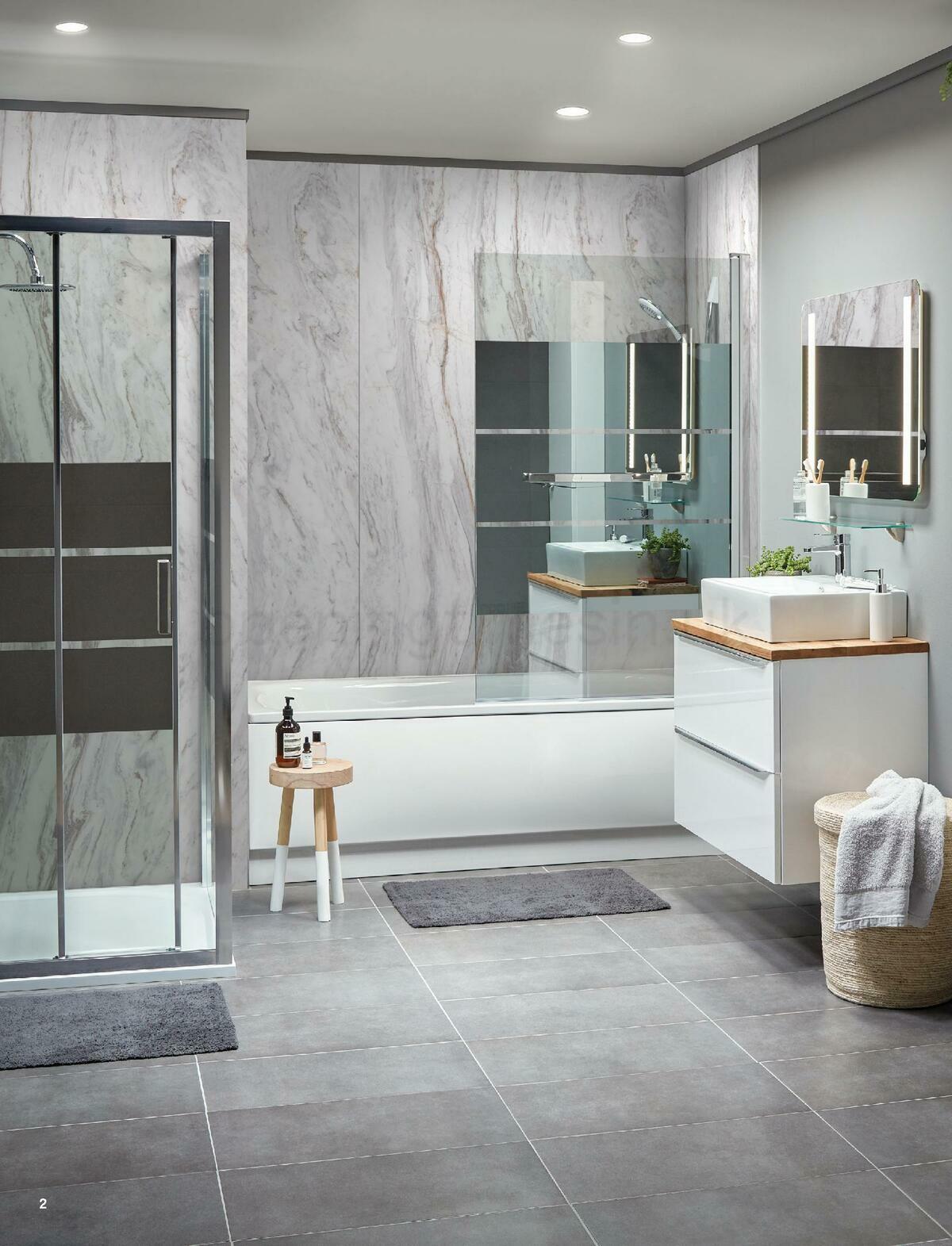 B&Q Bathroom Collections Offers from 1 May