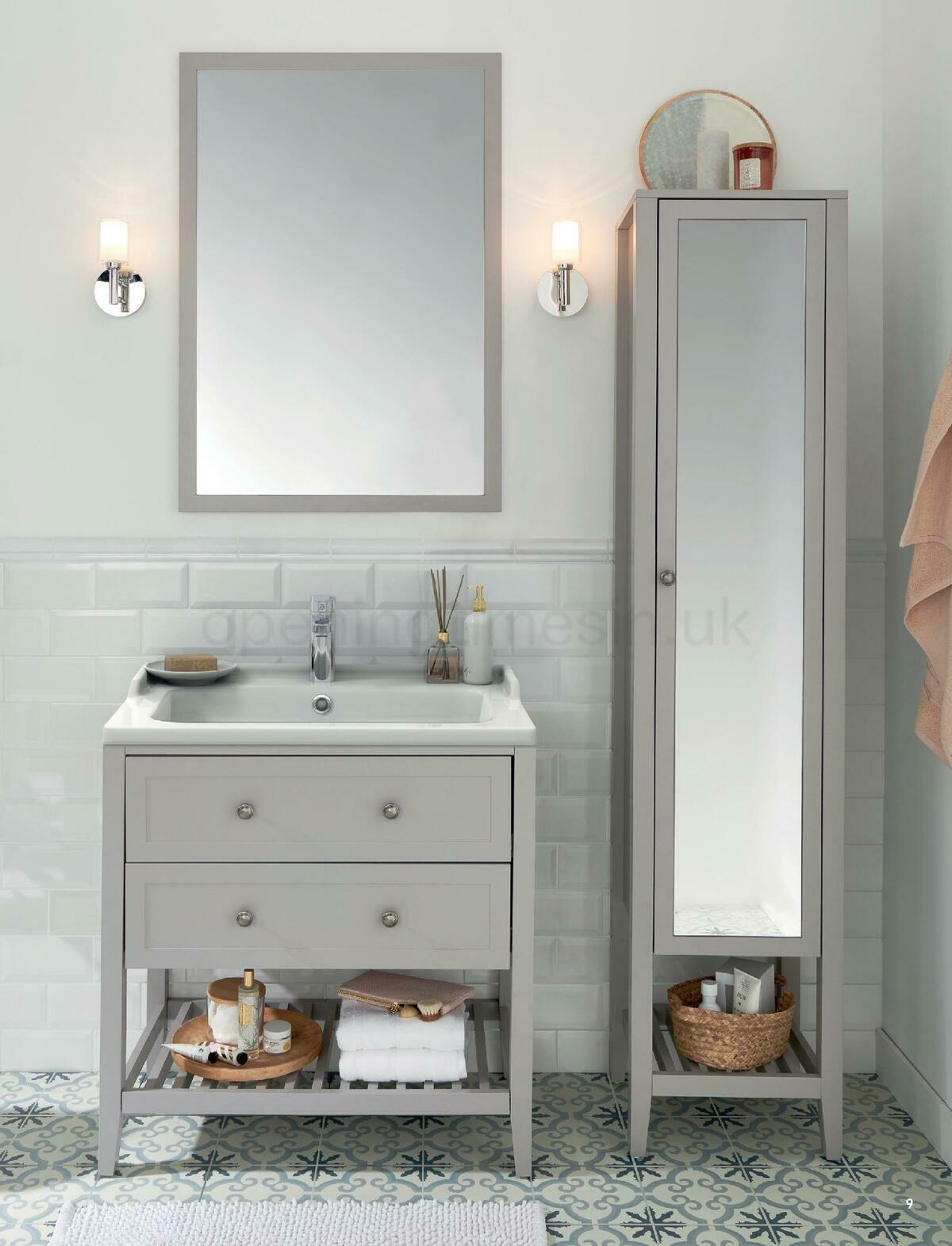 B&Q Bathroom Collections Offers from 1 May