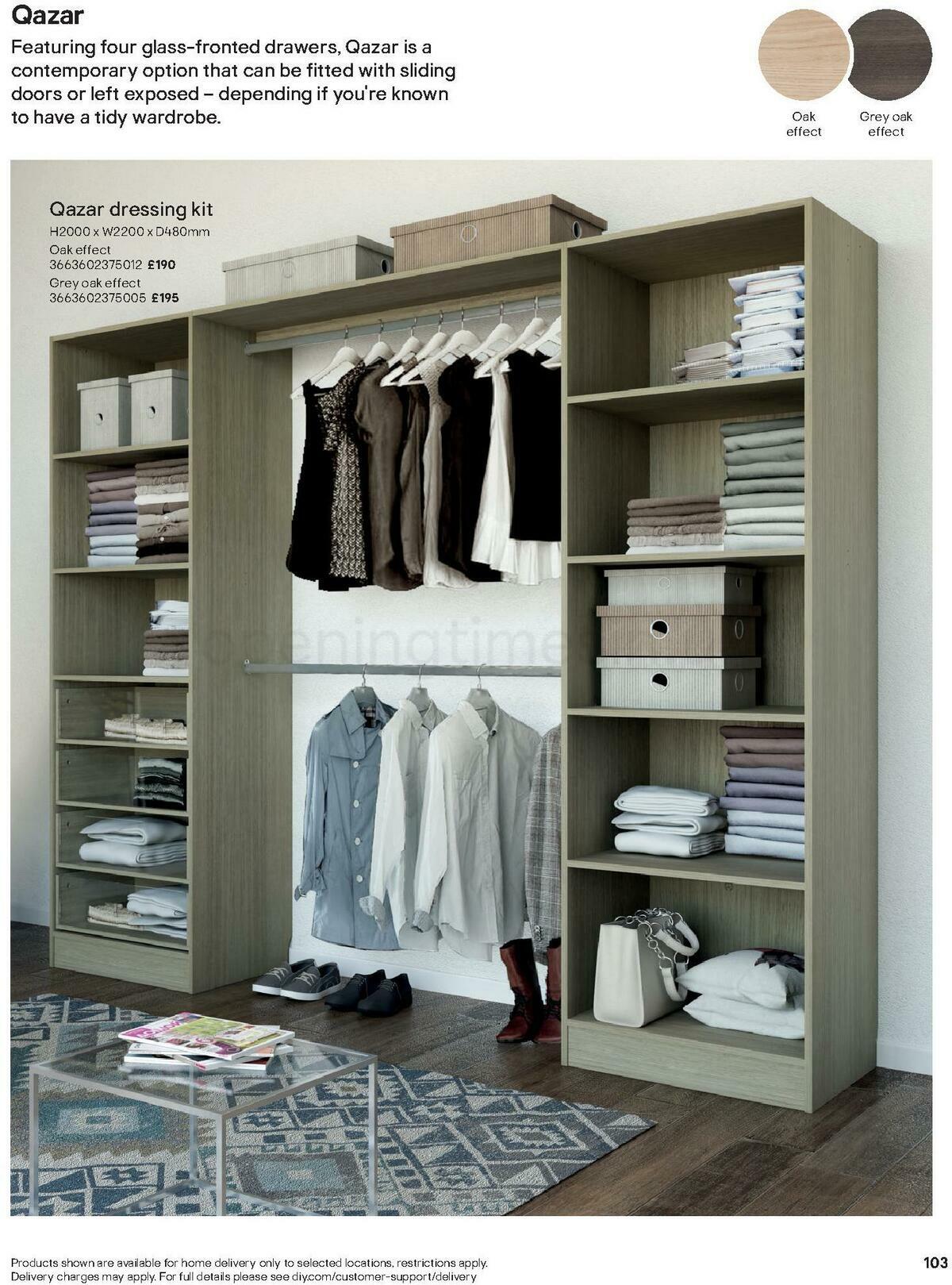 B&Q Indoor Furniture Offers from 1 September