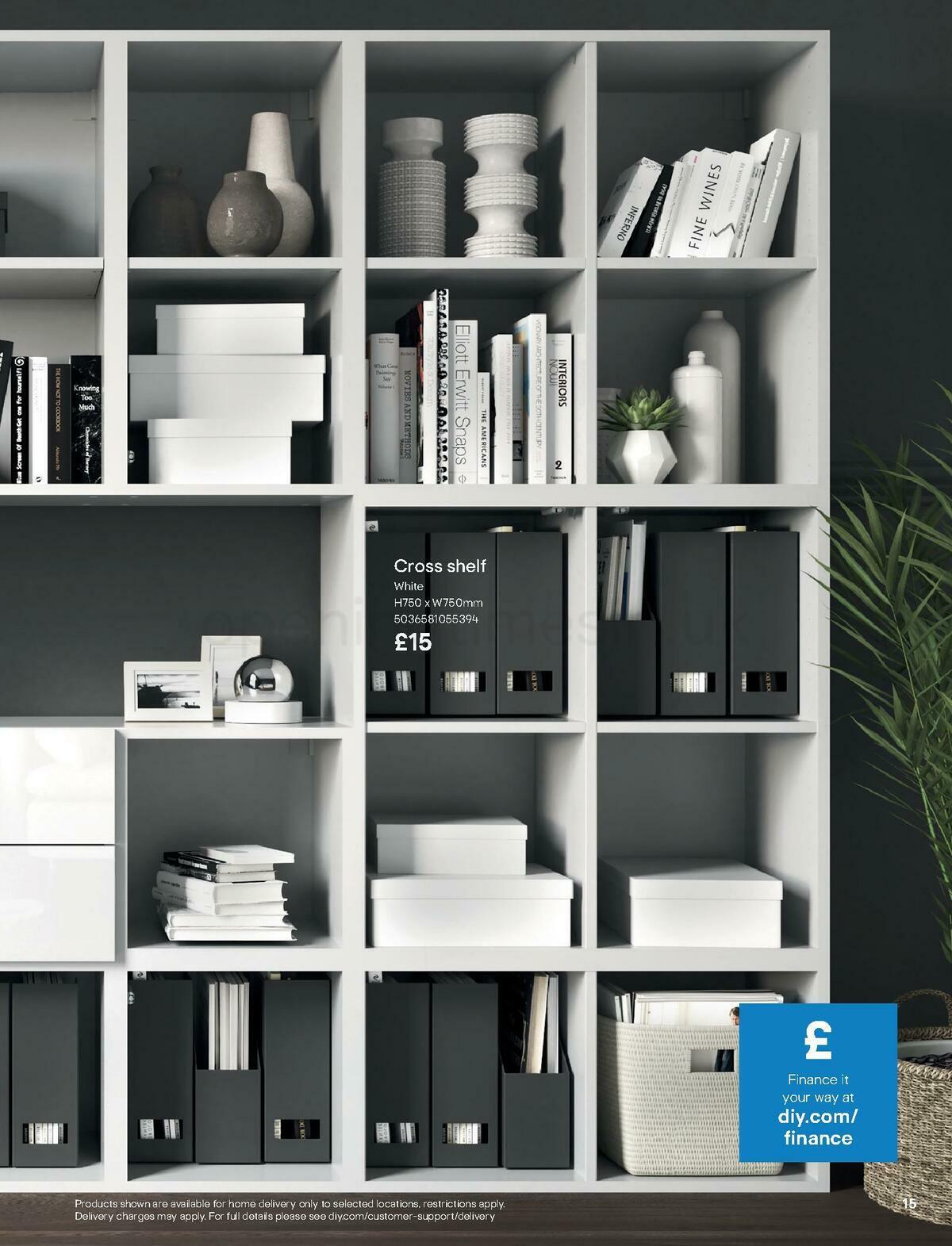 B&Q Indoor Furniture Offers from 1 September