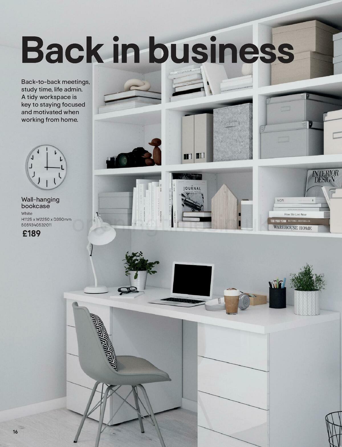 B&Q Indoor Furniture Offers from 1 September