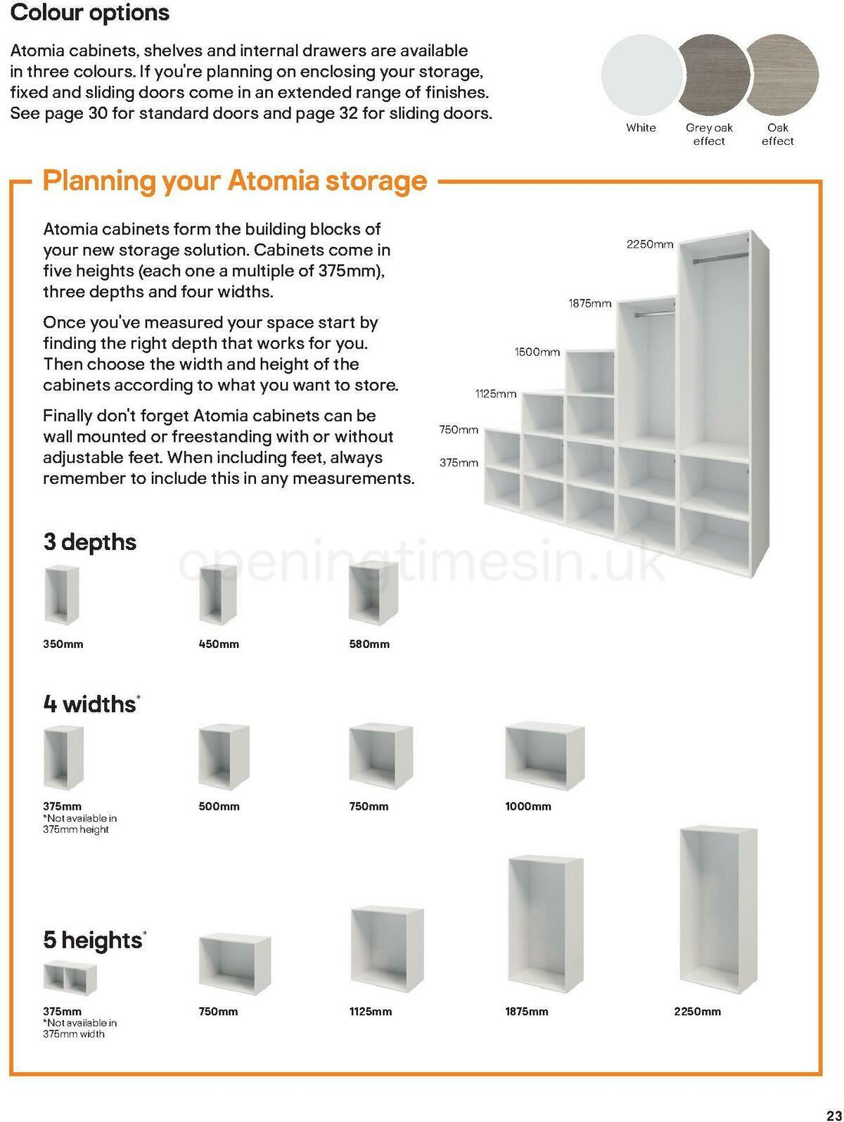B&Q Indoor Furniture Offers from 1 September