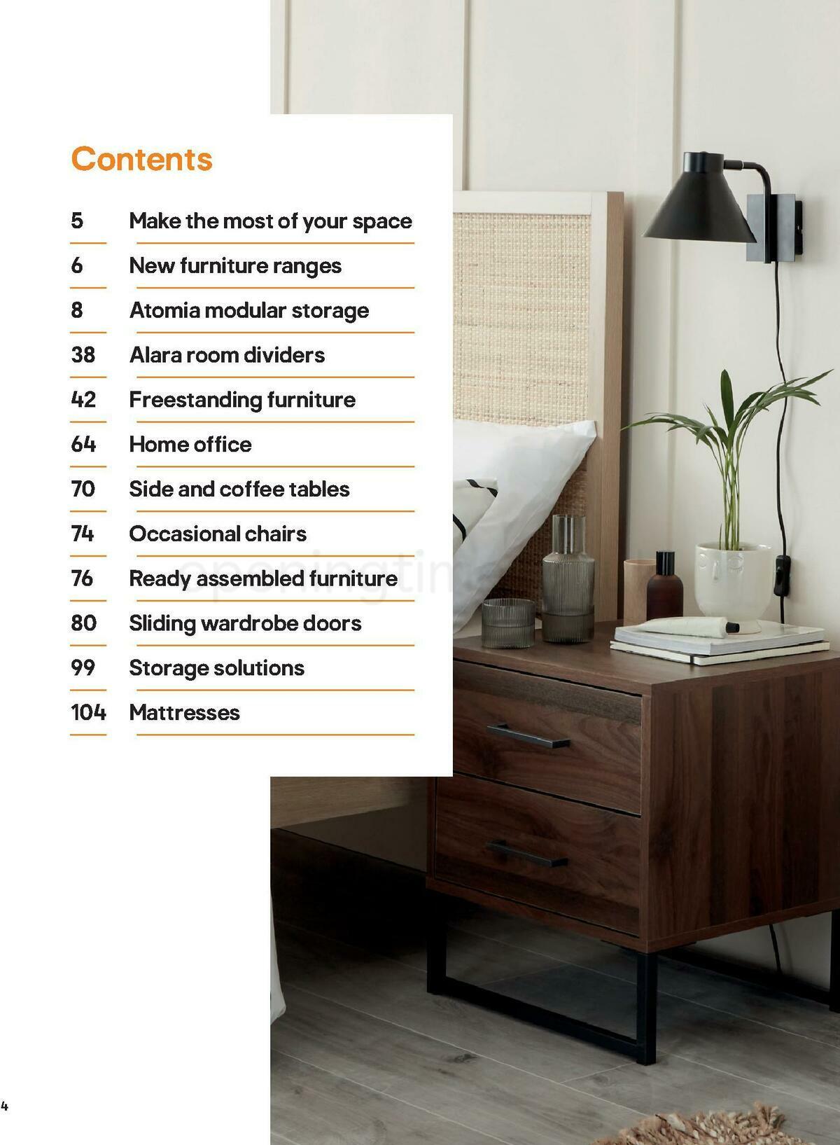 B&Q Indoor Furniture Offers from 1 September