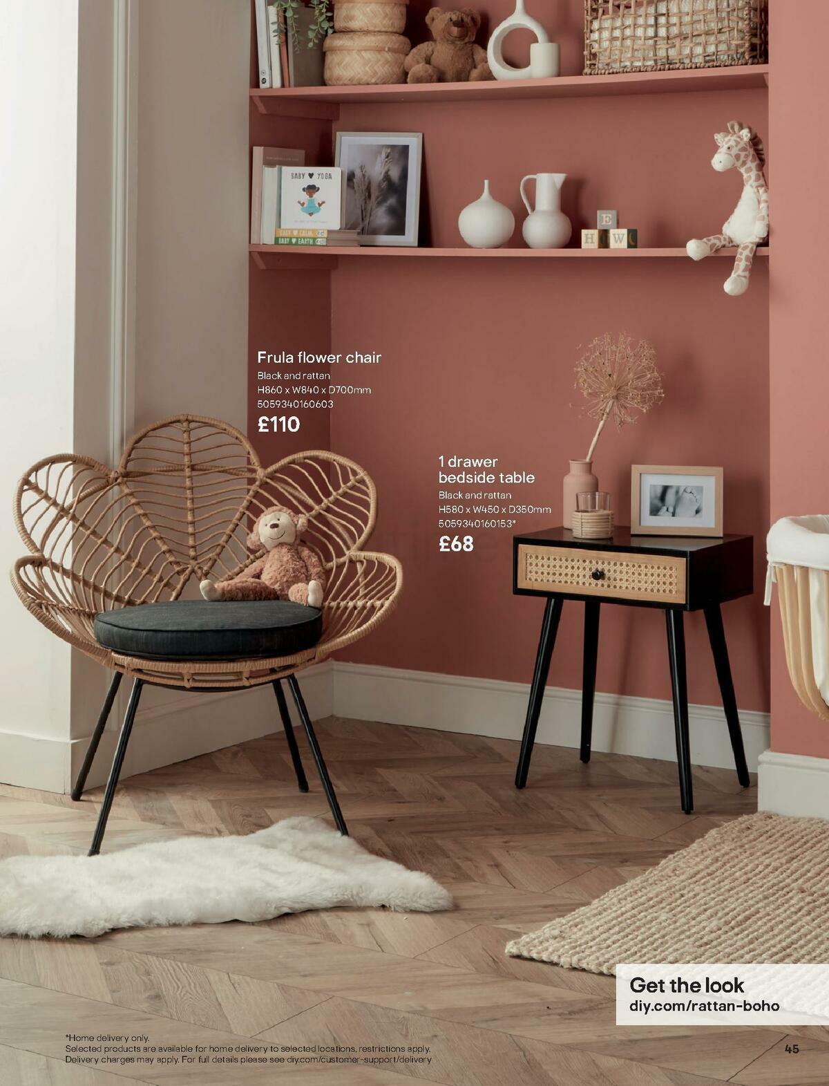 B&Q Indoor Furniture Offers from 1 September