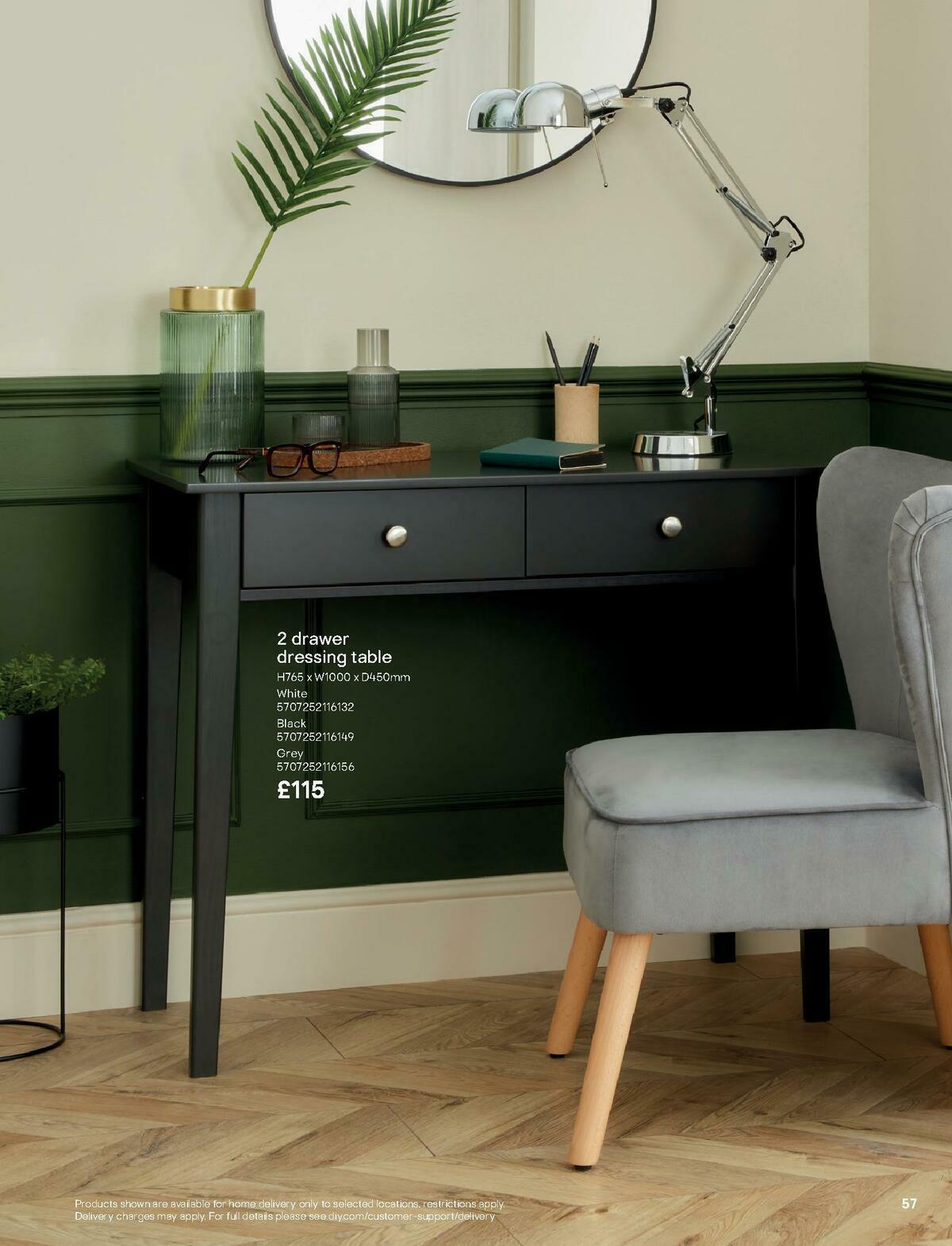 B&Q Indoor Furniture Offers from 1 September