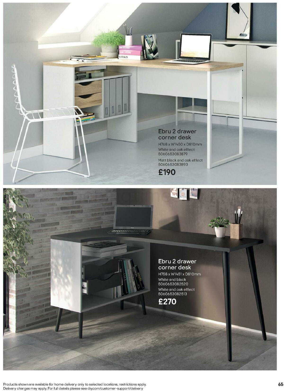 B&Q Indoor Furniture Offers from 1 September